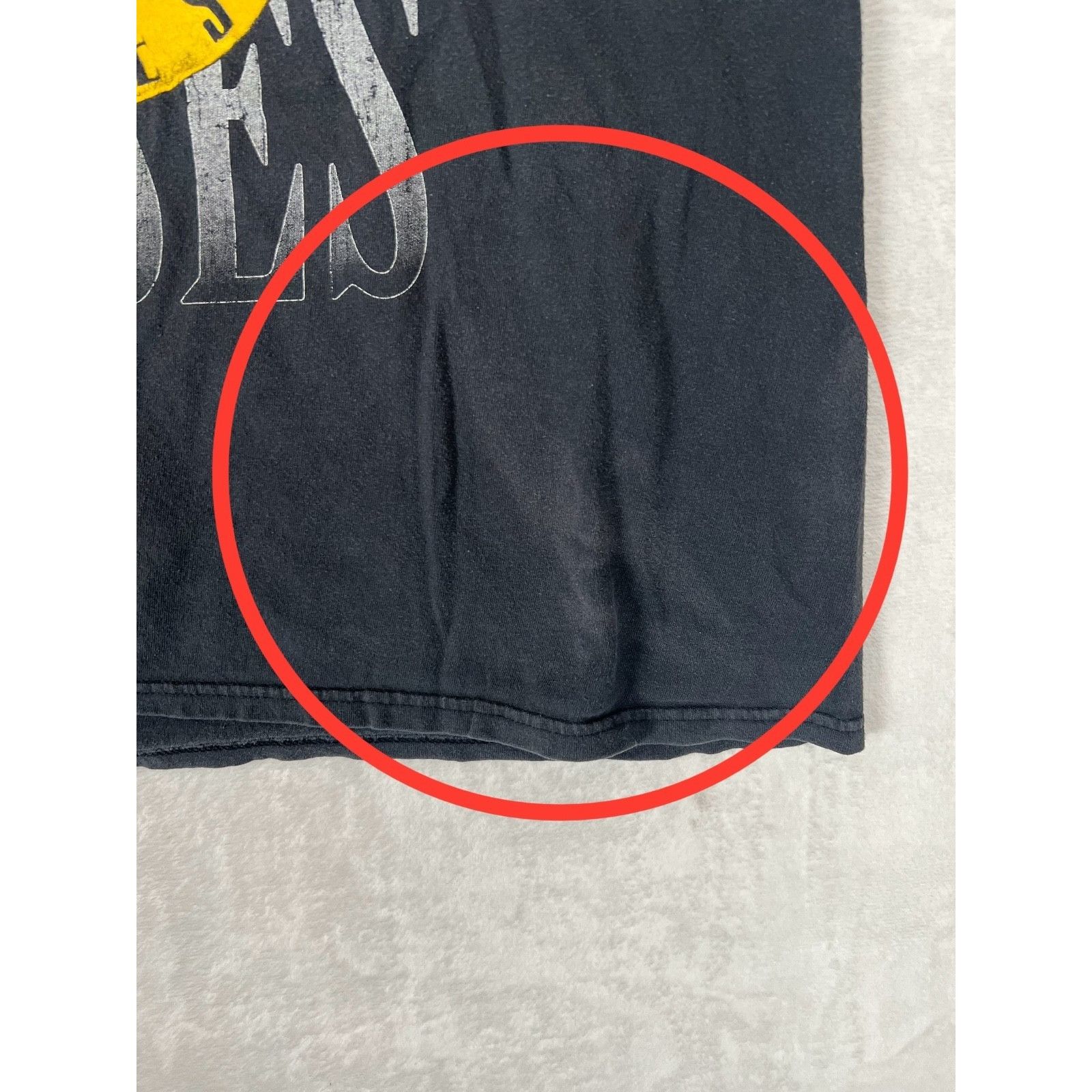 Guns N' Roses Vintage Guns N' Roses T-Shirt Size XL Black Faded Y2K 90s Size US XL / EU 56 / 4 - 3 Thumbnail