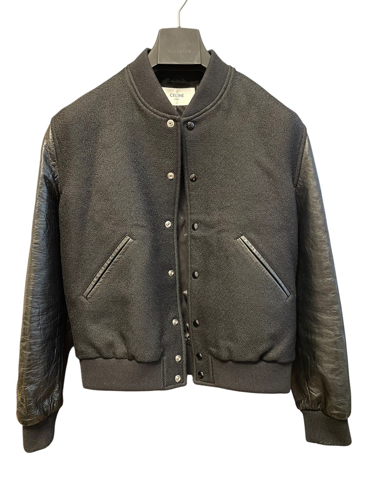 Celine 🔥Brand New🔥Christian Marclay Teddy Bomber Jacket Size US M / EU 48-50 / 2 - 1 Thumbnail