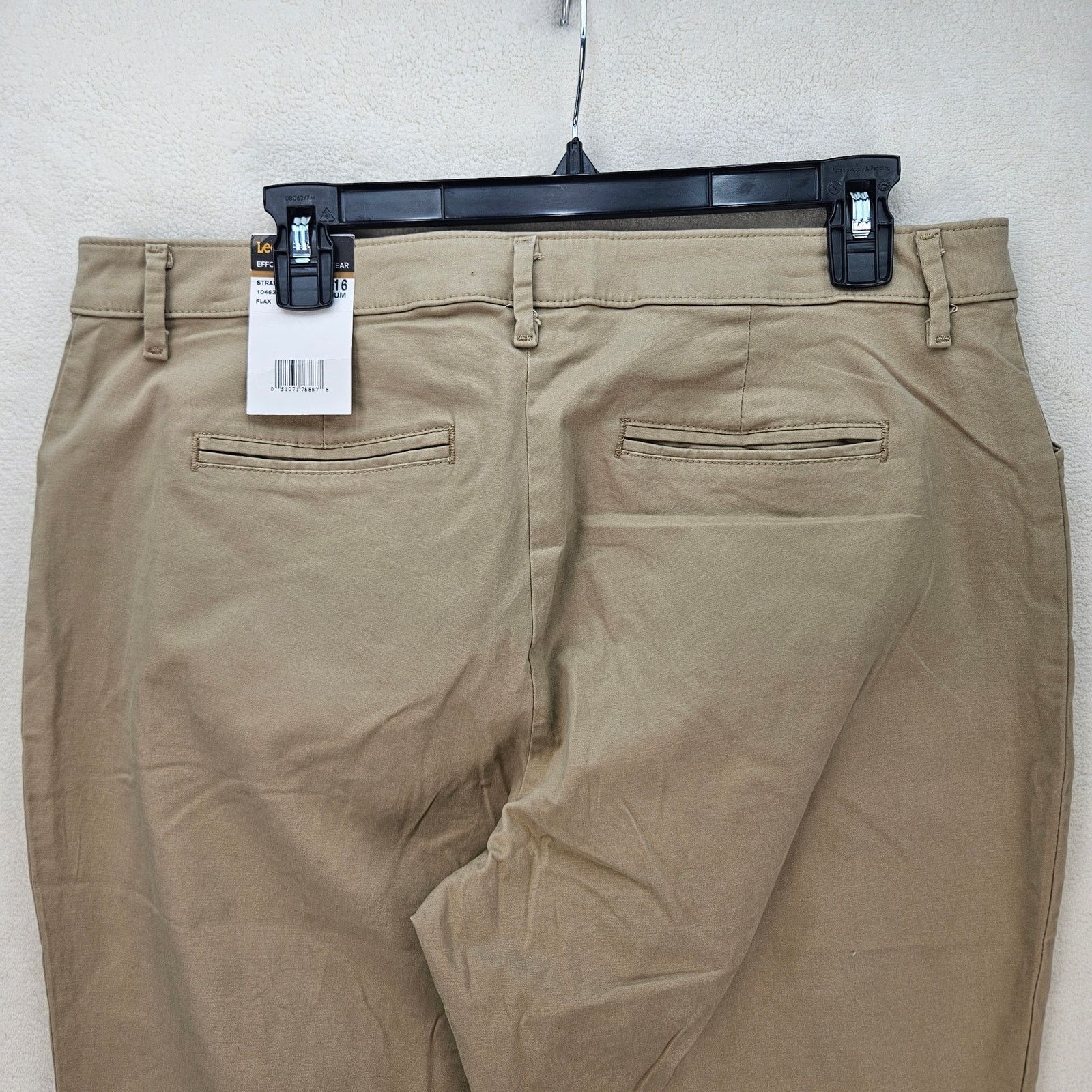 Lee LEE WOMEN'S 16 MEDIUM RELAXED FIT ALL DAY STRAIGHT LEG PANT Size 38" / US 16 / IT 52 - 7 Thumbnail