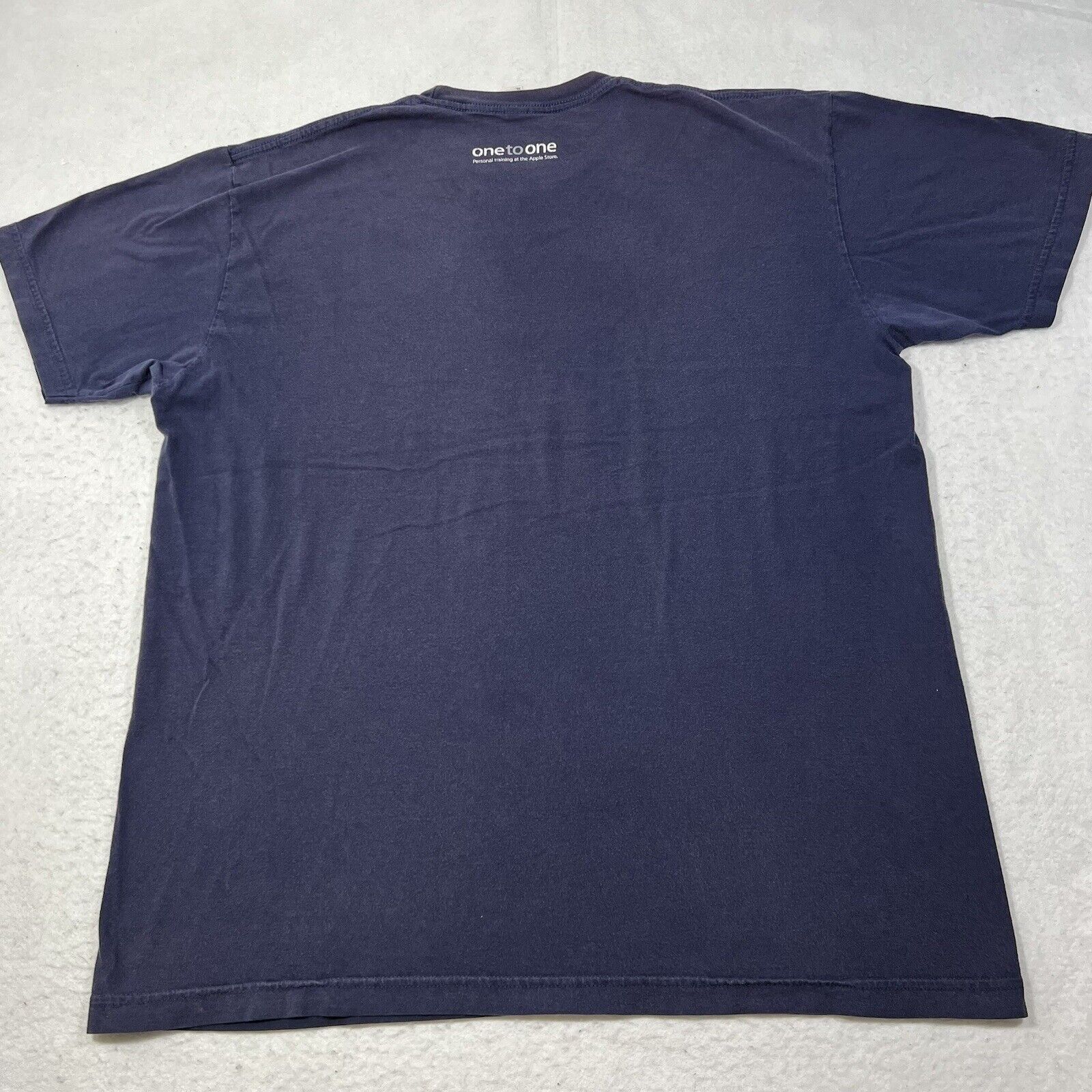 American Apparel Vintage Apple Computers Trainer One To One Tee Employee Tee Size US XL / EU 56 / 4 - 11 Thumbnail
