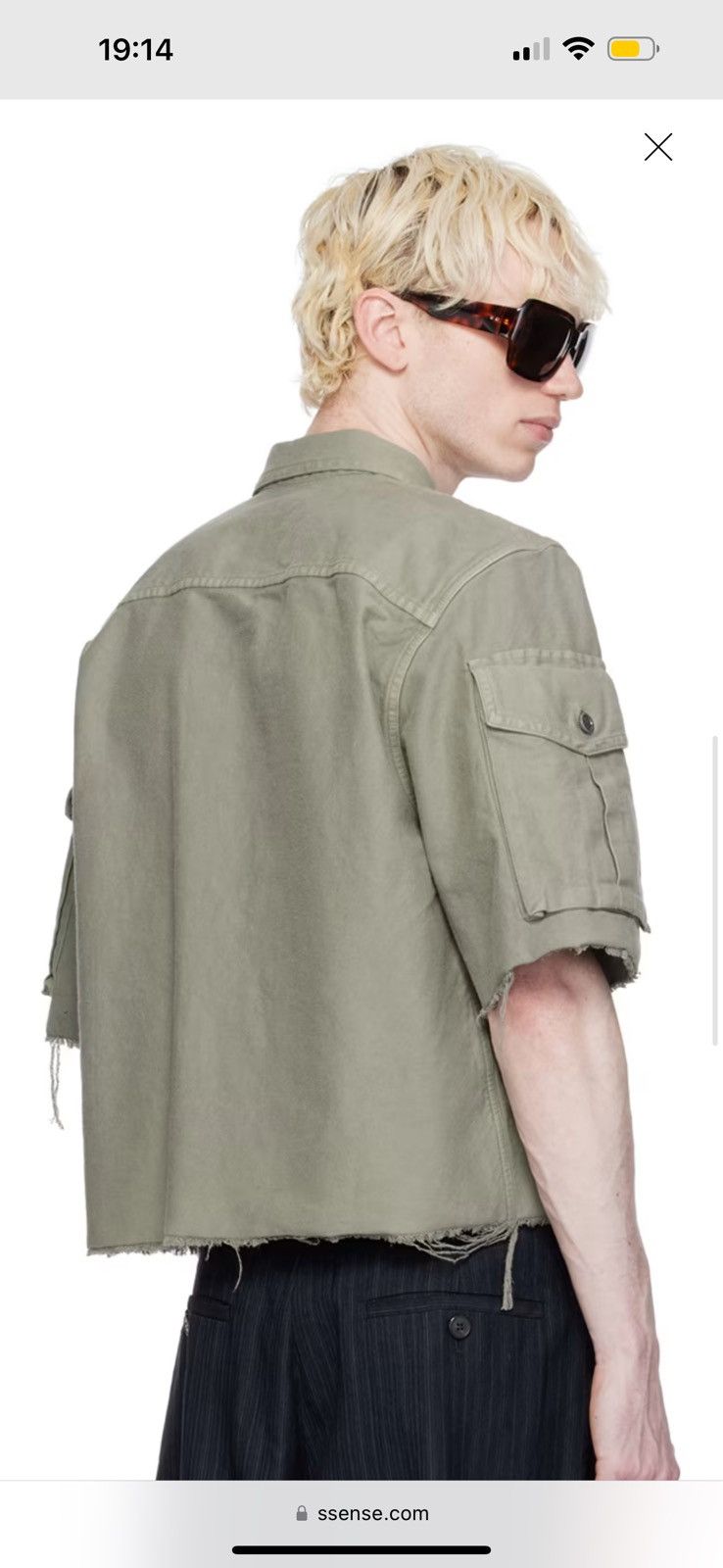 Dries Van Noten Dries Van Noten over dyed grey shirt Size US L / EU 52-54 / 3 - 3 Thumbnail