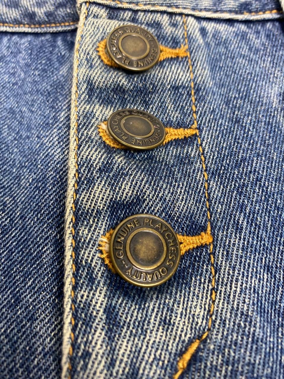 Japanese Brand vintage japanese brands bootcut flare denim bondage style Size 29" - 8 Thumbnail
