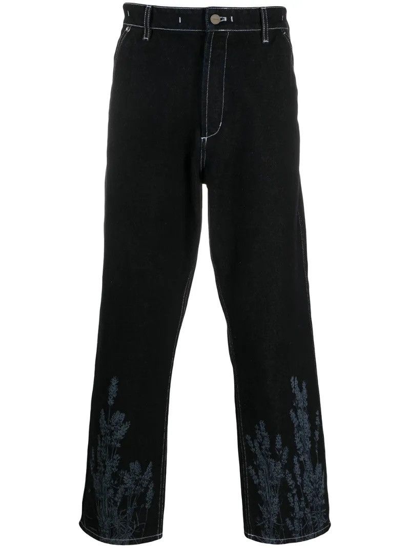 Jacquemus Jacquemus Lavender Navy 'Le De Nîmes' Jeans Size US 31 - 3 Thumbnail