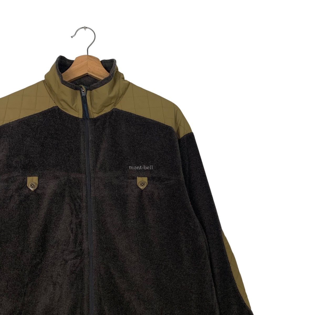 Montbell MONT-BELL Climawool Stand Collar Zipper Jacket #2654-C119 Size US M / EU 48-50 / 2 - 4 Thumbnail