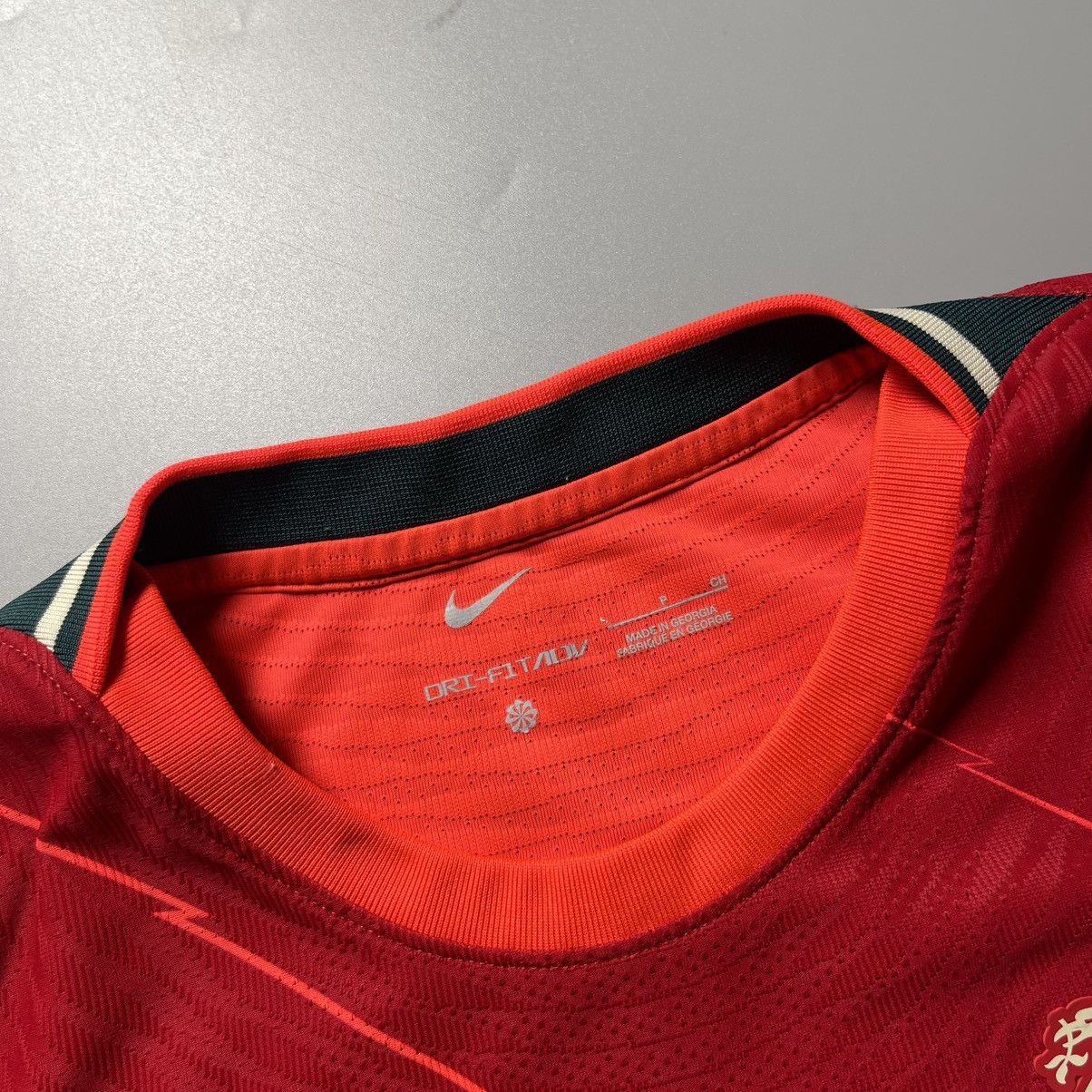 Nike × Vintage LIVERPOOL NIKE 2021/2022 FOOTBALL HOME JERSEY #11 SALAH Size US S / EU 44-46 / 1 - 6 Thumbnail