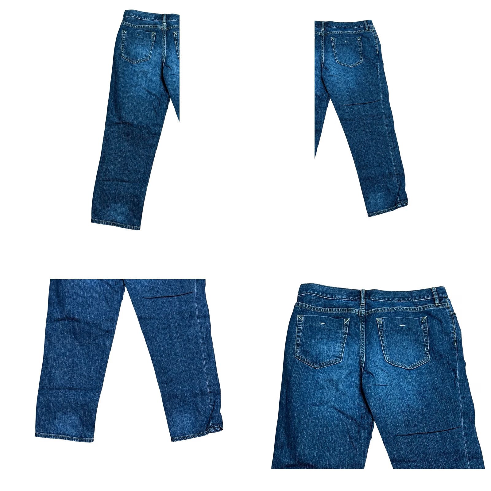 Eddie Bauer Eddie Bauer Jeans Women Sz 8 Blue Denim Curvy Stretch Casual Pants Straight Leg Jeans Regular Color Blue 5-Pocket Design Size 30" / US 8 / IT 44 - 10 Thumbnail
