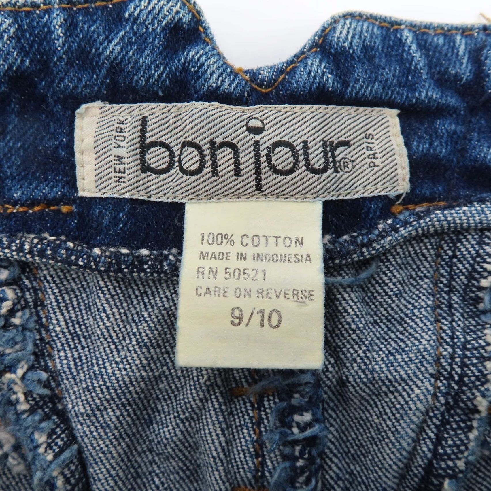 Vintage VINTAGE BonJour Jeans Denim Blue 5-Pocket Regular Women 10 High Waist Mom Cotton VTG Jeans Women Blue Denim VTG Size 32" / US 10 / IT 46 - 6 Thumbnail