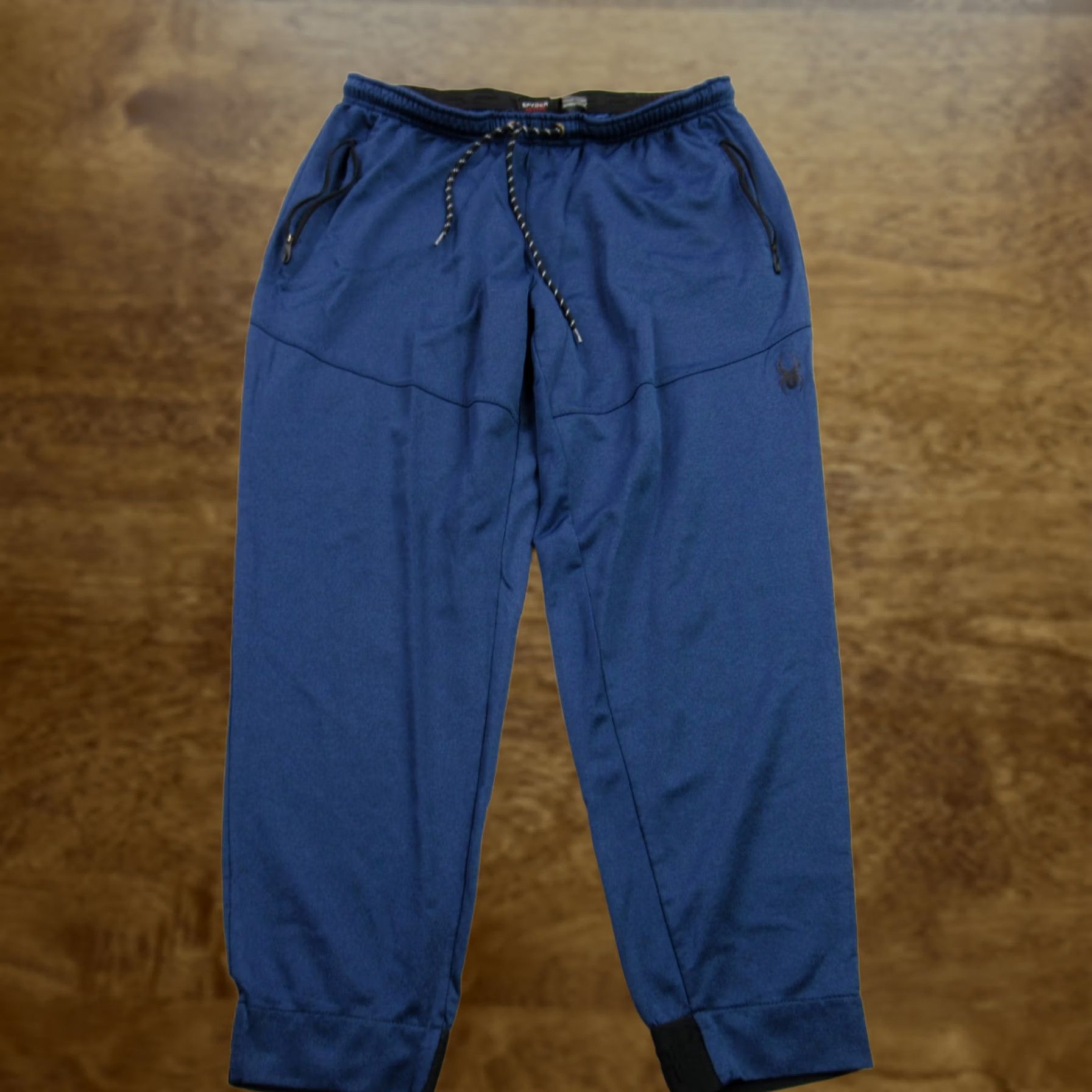 Spyder Spyder Pants Mens Large Blue Lightweight Activewear Outdoor Workout Pockets Size US 33 - 1 Thumbnail