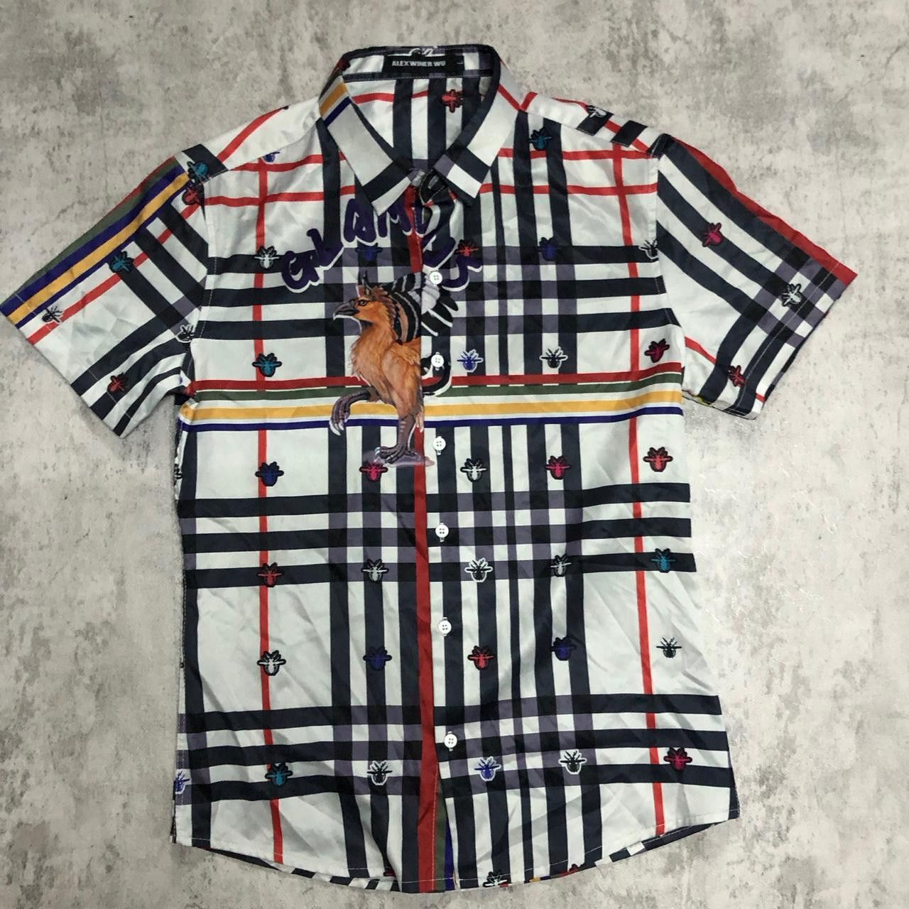 Other Multi-coloured cotton button-up shirt with a bold design Size US S / EU 44-46 / 1 - 1 Thumbnail
