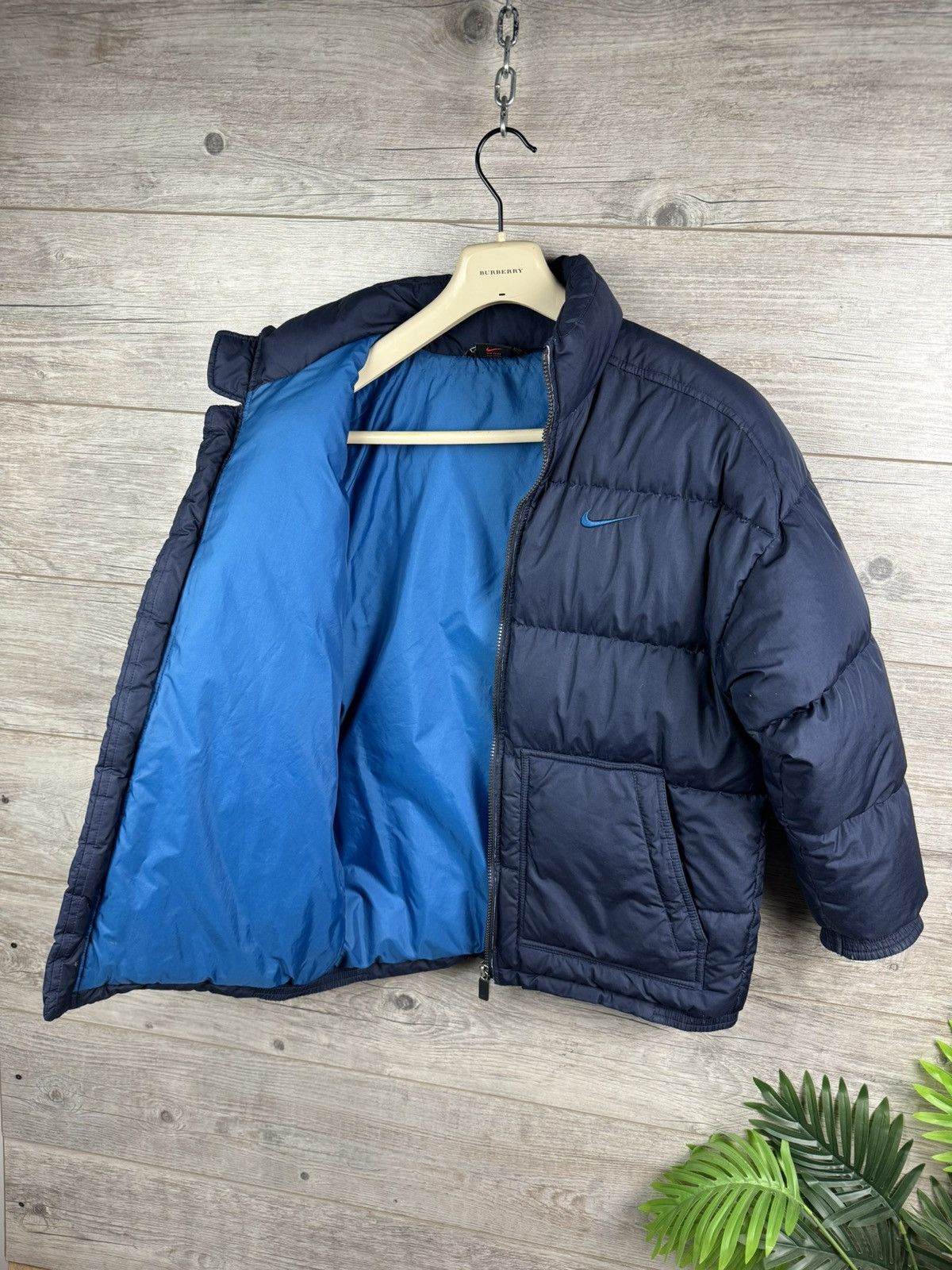 Nike Nike Puffer 90s Vintage Rare Big Swoosh Y2K drill style Size US XS / EU 42 / 0 - 1 Thumbnail