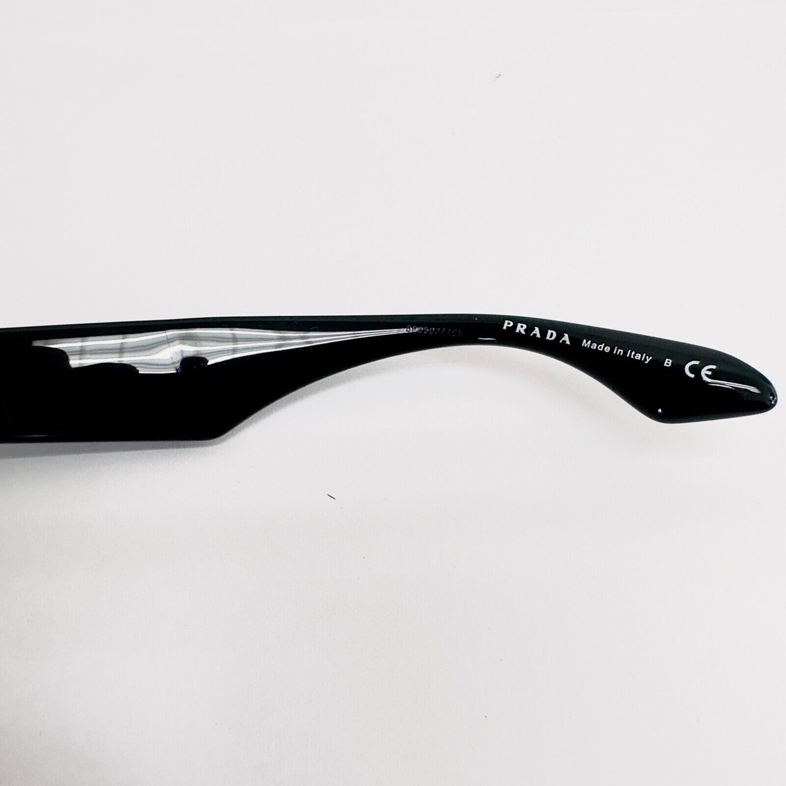 Prada Prada SPR 10T 1AB5S0 Black Cat Eye Women's Sunglasses Size ONE SIZE - 11 Thumbnail