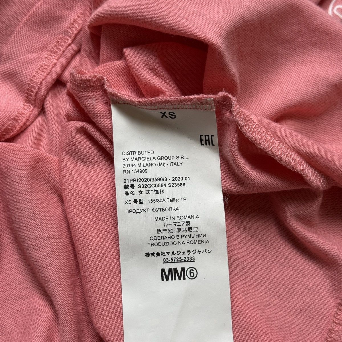 MM6 Maison Margiela - Different Script Logo Tshirt Size XS / US 0-2 / IT 36-38 - 10 Thumbnail