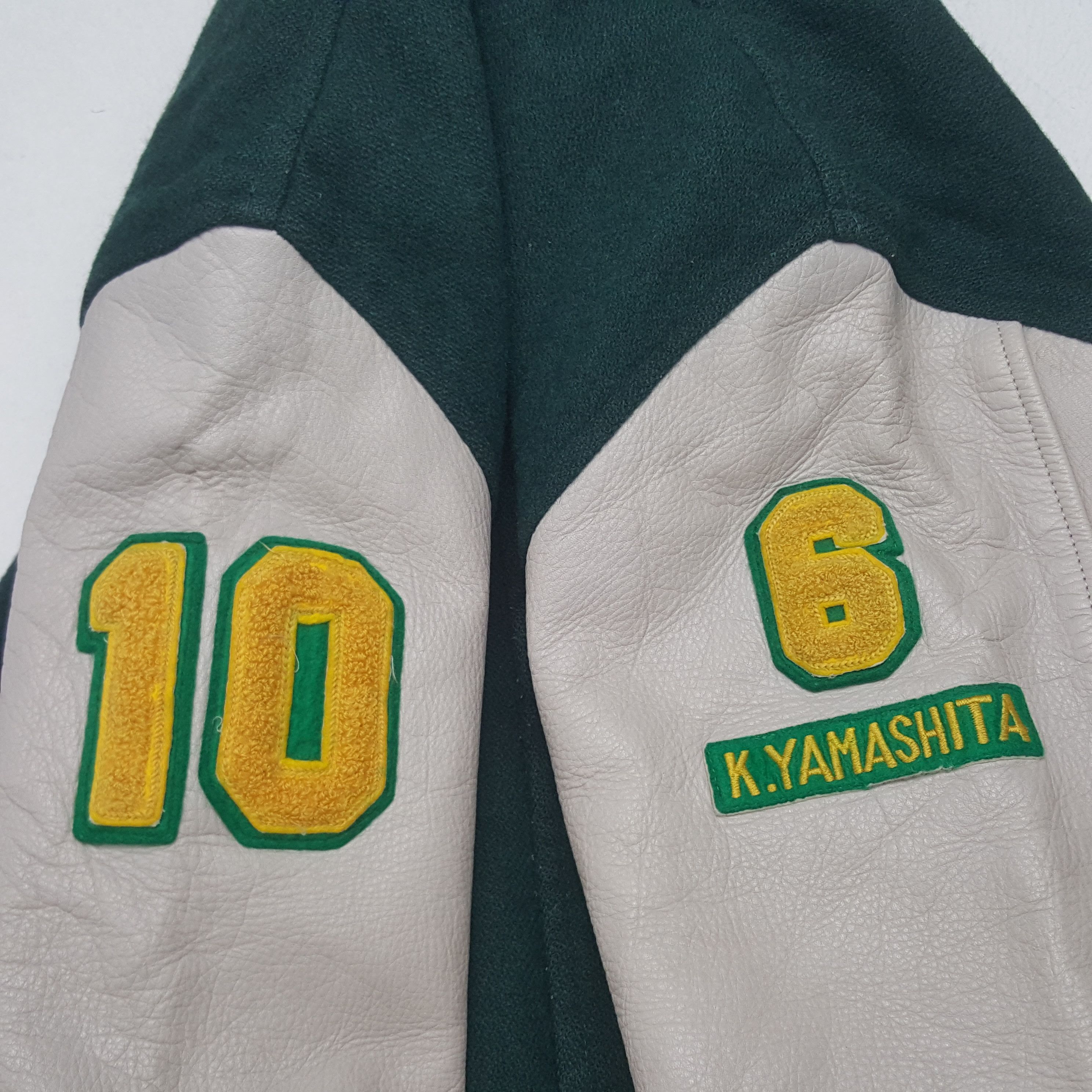 Japanese Brand × Vintage Vintage Football Club Milky Way Varsity Bomber Jacket Size US M / EU 48-50 / 2 - 8 Thumbnail