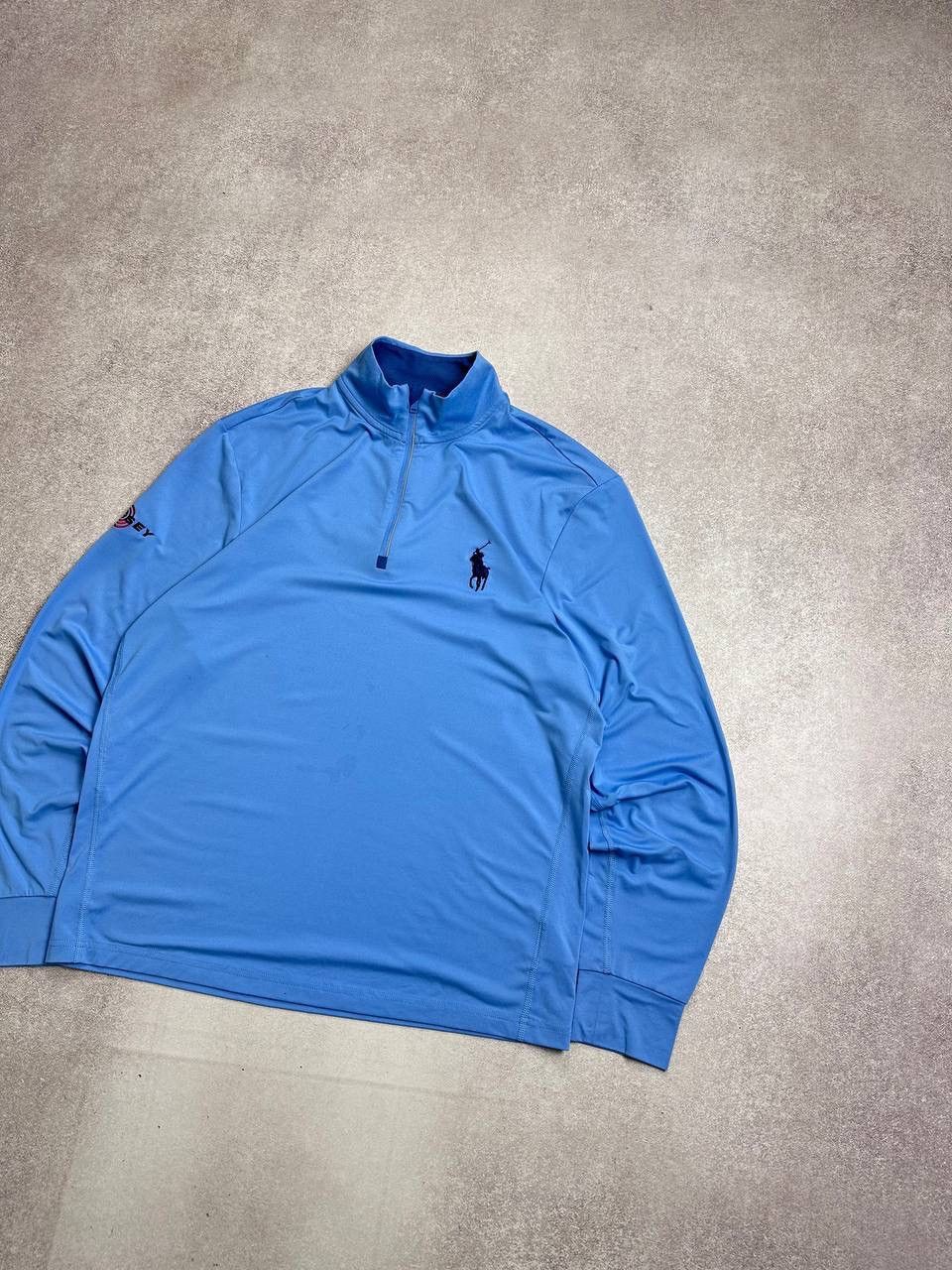 Polo Ralph Lauren Vintage Polo Ralph Lauren Quarter Zip Sweatshirt M Size US M / EU 48-50 / 2 - 4 Thumbnail