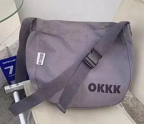 Japanese Brand Fashion y2k “okkk” crossbody messenger bag Size ONE SIZE - 3 Thumbnail