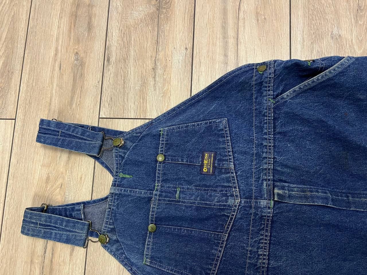 Oshkosh Vintage OshKosh Bgosh Denim Overalls 42x30 USA Union Vestbak Size US 42 / EU 58 - 7 Thumbnail