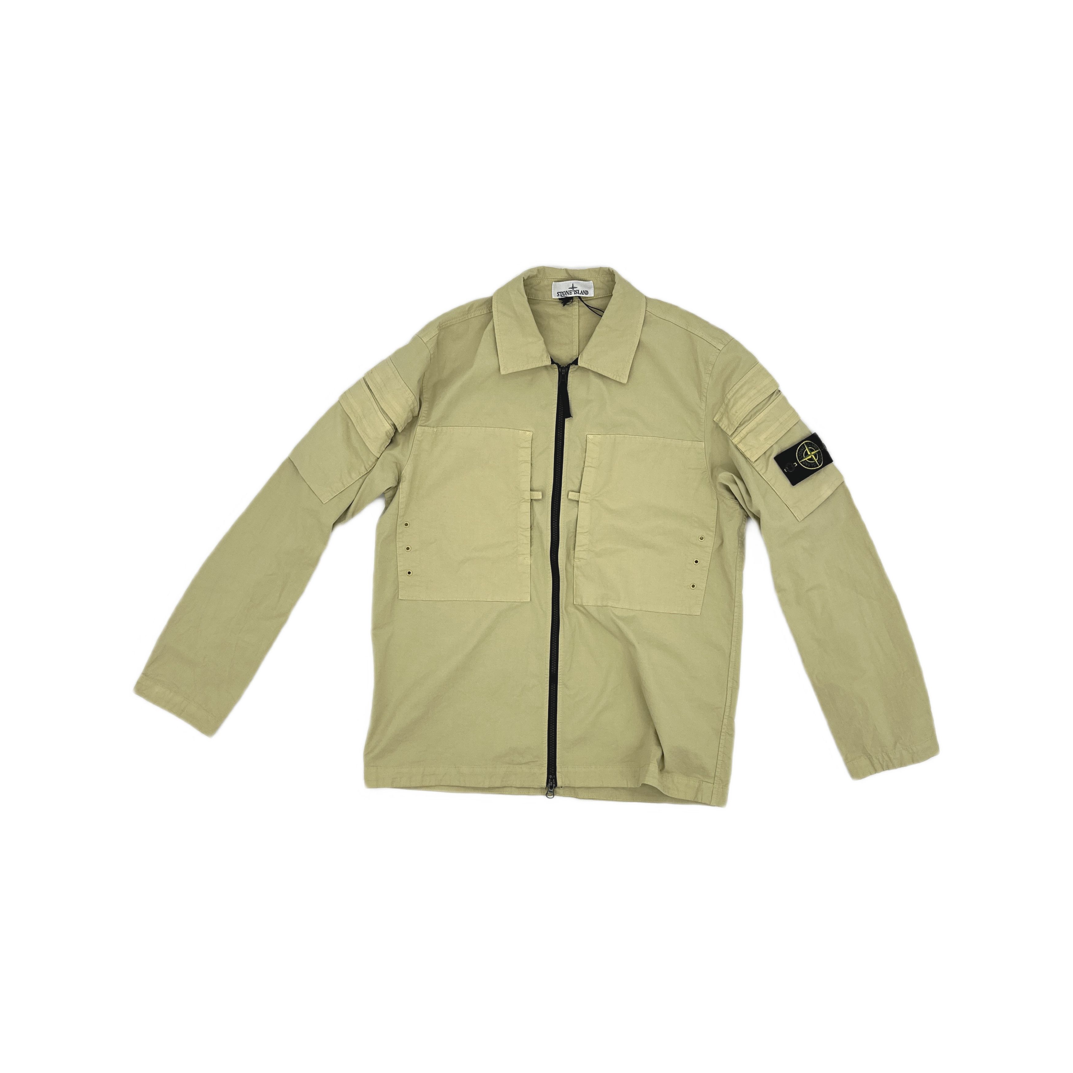 Stone Island Stone Island Zip Patch Overshirt Size L Size US L / EU 52-54 / 3 - 1 Thumbnail
