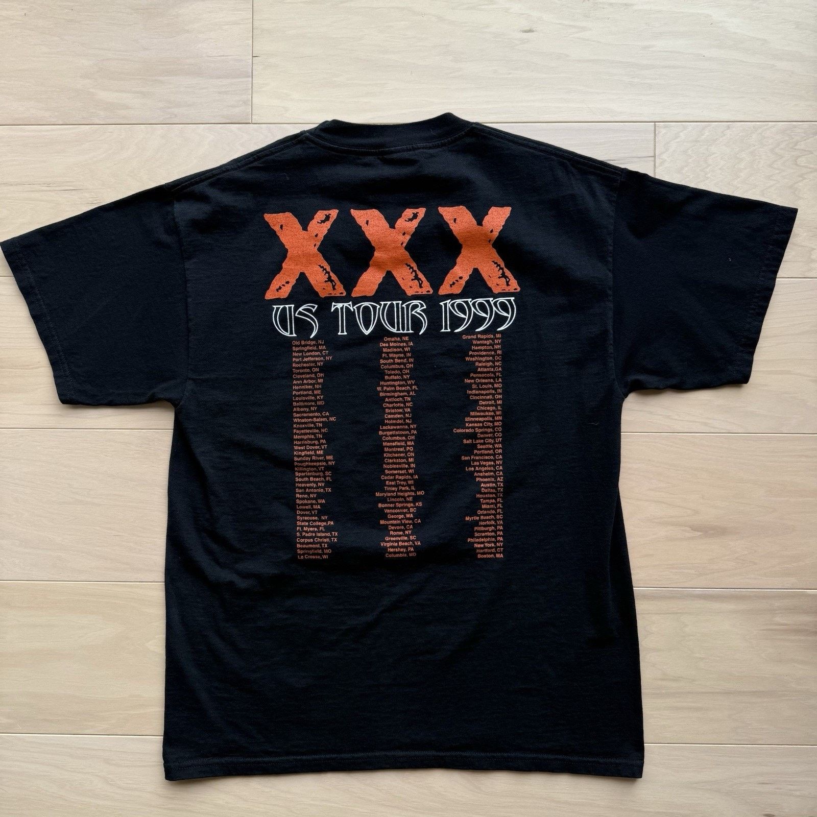 Vintage Vintage Godsmack XXX Shirt Large Black 90s Rock Music Tour Size US L / EU 52-54 / 3 - 6 Thumbnail