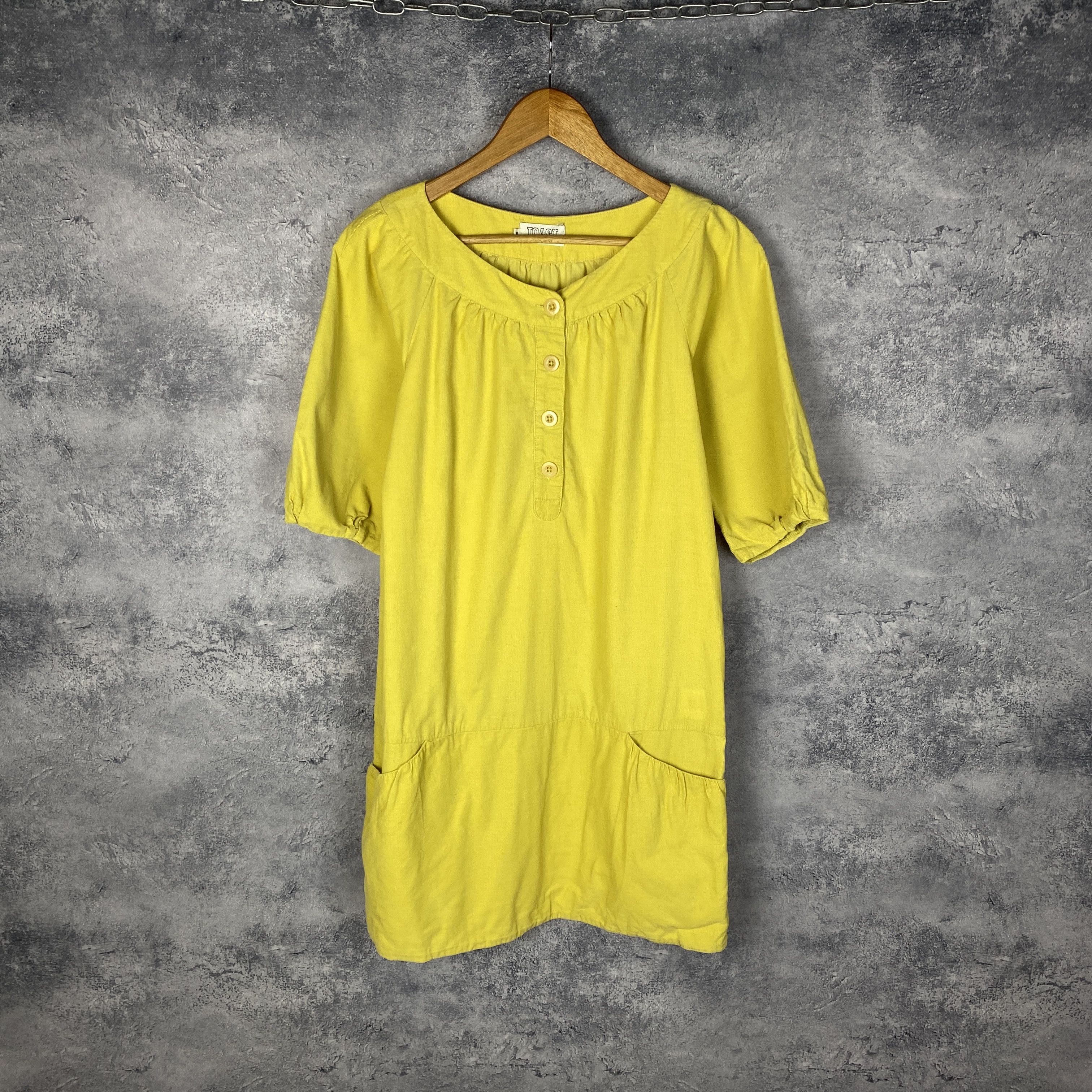 Other Toast Dress Women's Size 10 Yellow Long Sleeve Size L / US 10 / IT 46 - 1 Thumbnail
