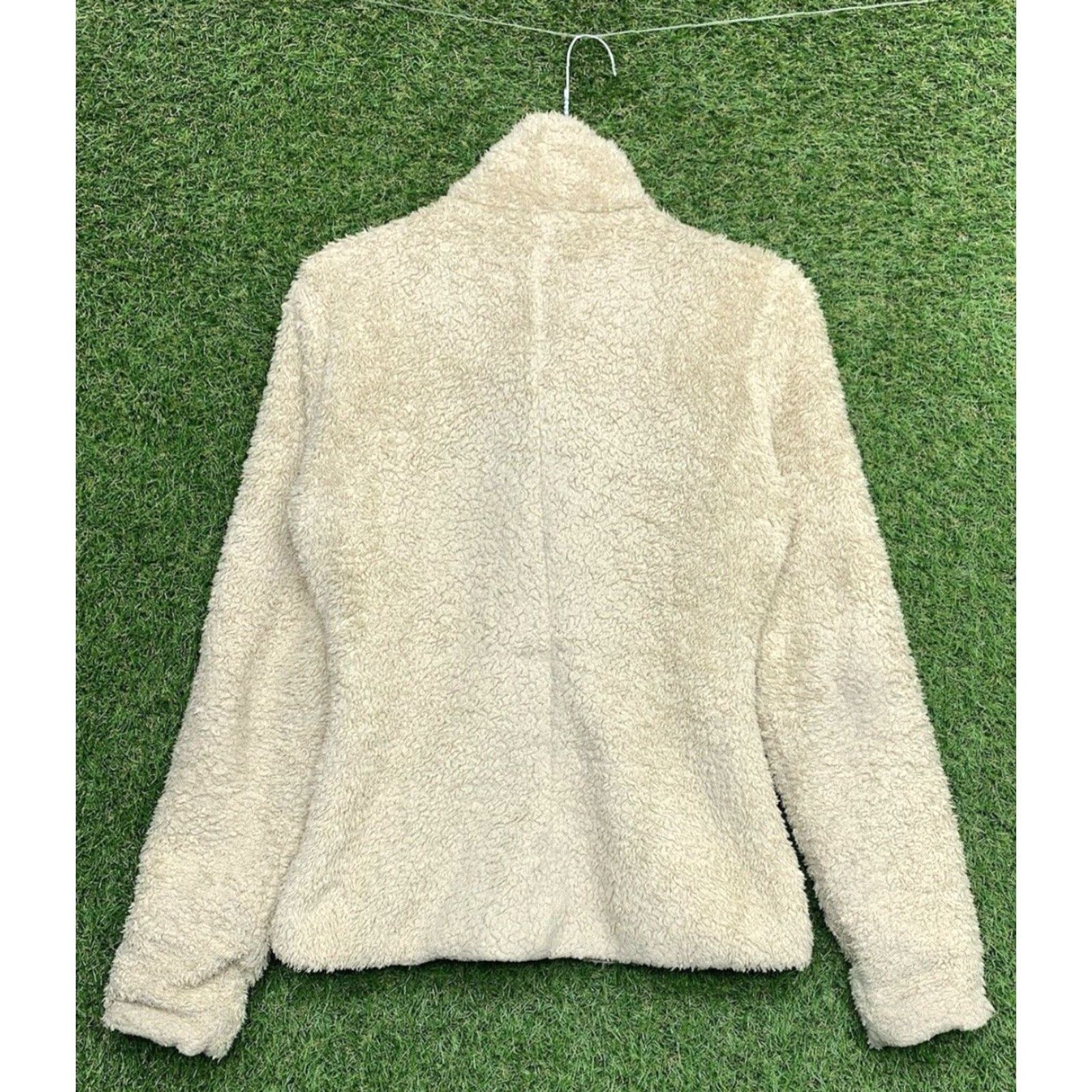 Patagonia Patagonia Jacket Womens XS Pale Khaki Los Lobos Full Zip Lined Fleece LS Size XS / US 0-2 / IT 36-38 - 2 Thumbnail