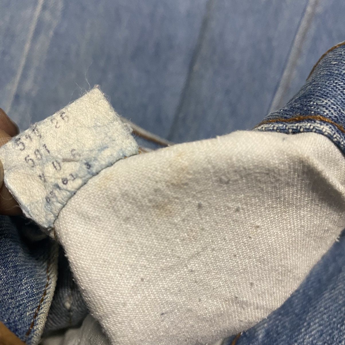 Levi's Vintage 80s Levis 501 Redline Jeans 27x32 Size US 27 - 16 Thumbnail