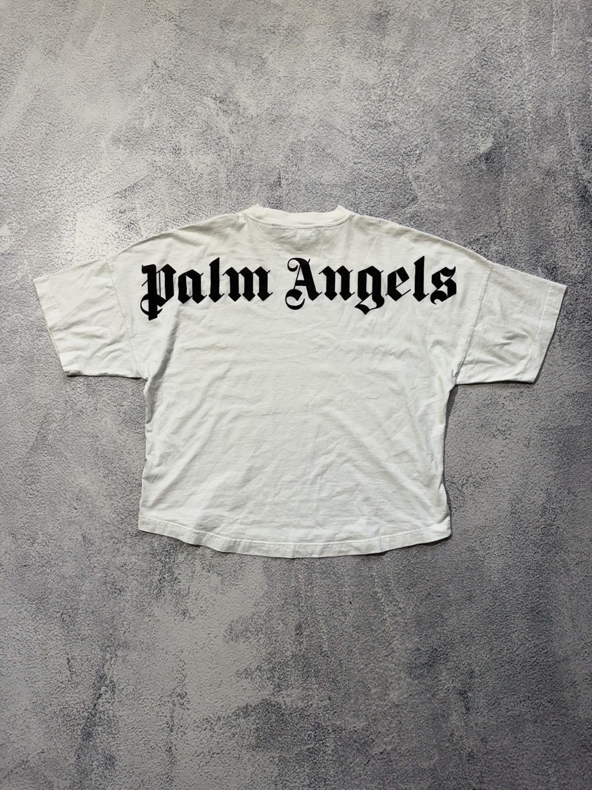 Palm Angels × Vintage Palm Angles t shirt distressed men’s L white oversized Size US L / EU 52-54 / 3 - 1 Thumbnail