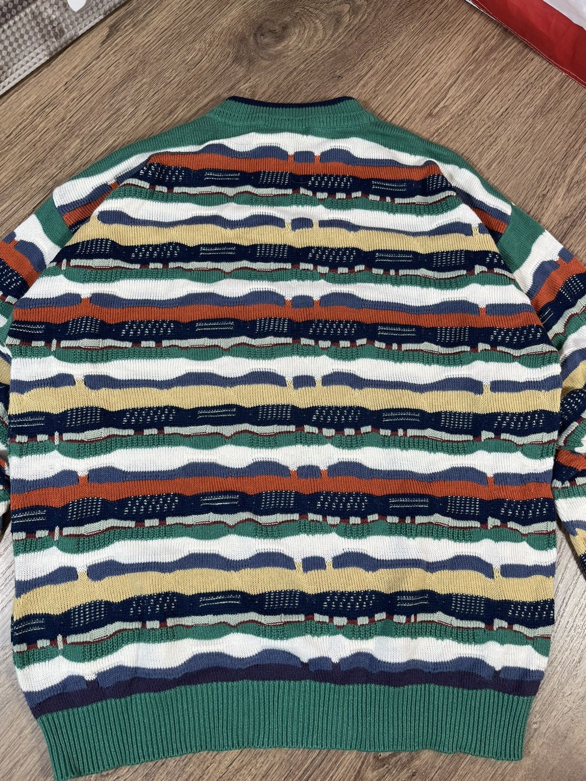 Designer Vintage Coogi Style Sweater Italy Size US L / EU 52-54 / 3 - 11 Thumbnail