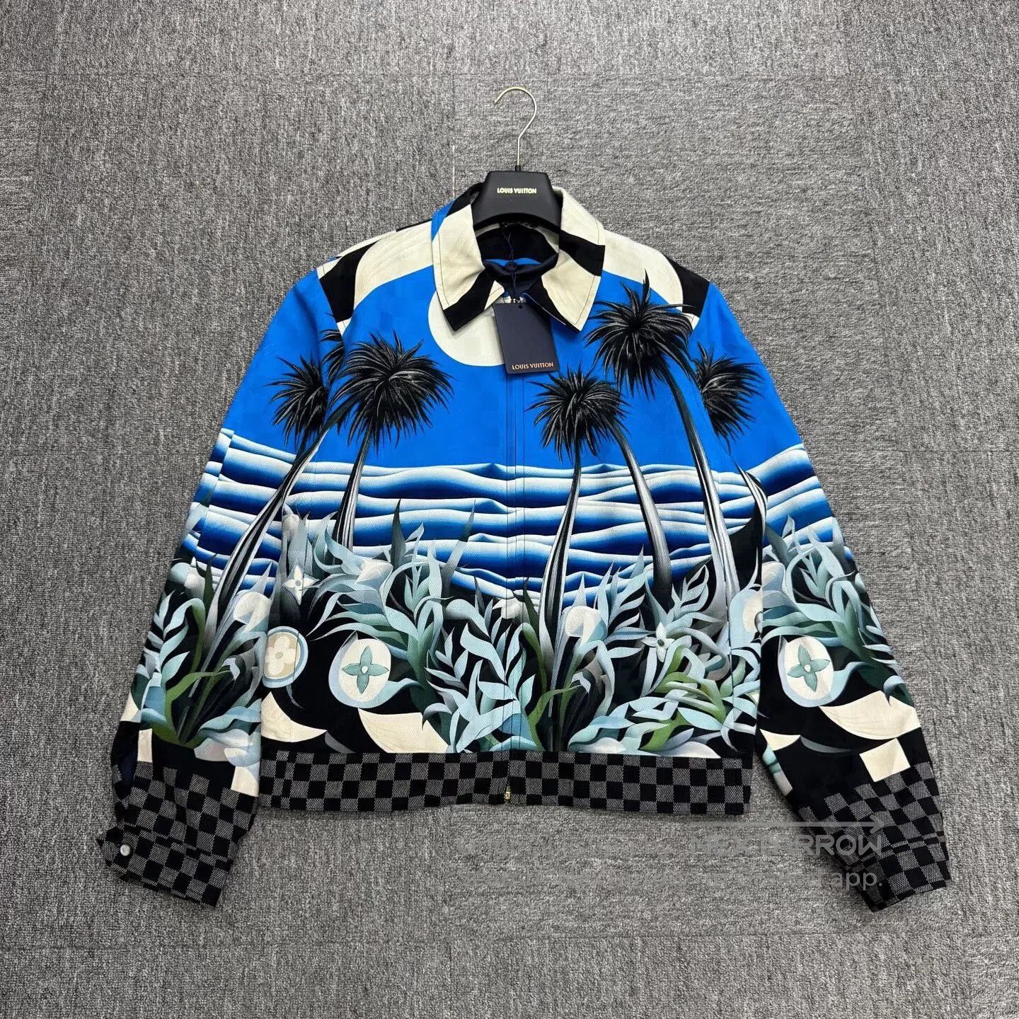 Louis Vuitton louis vuitton checkerboard landscape jacket. Size US L / EU 52-54 / 3 - 1 Thumbnail