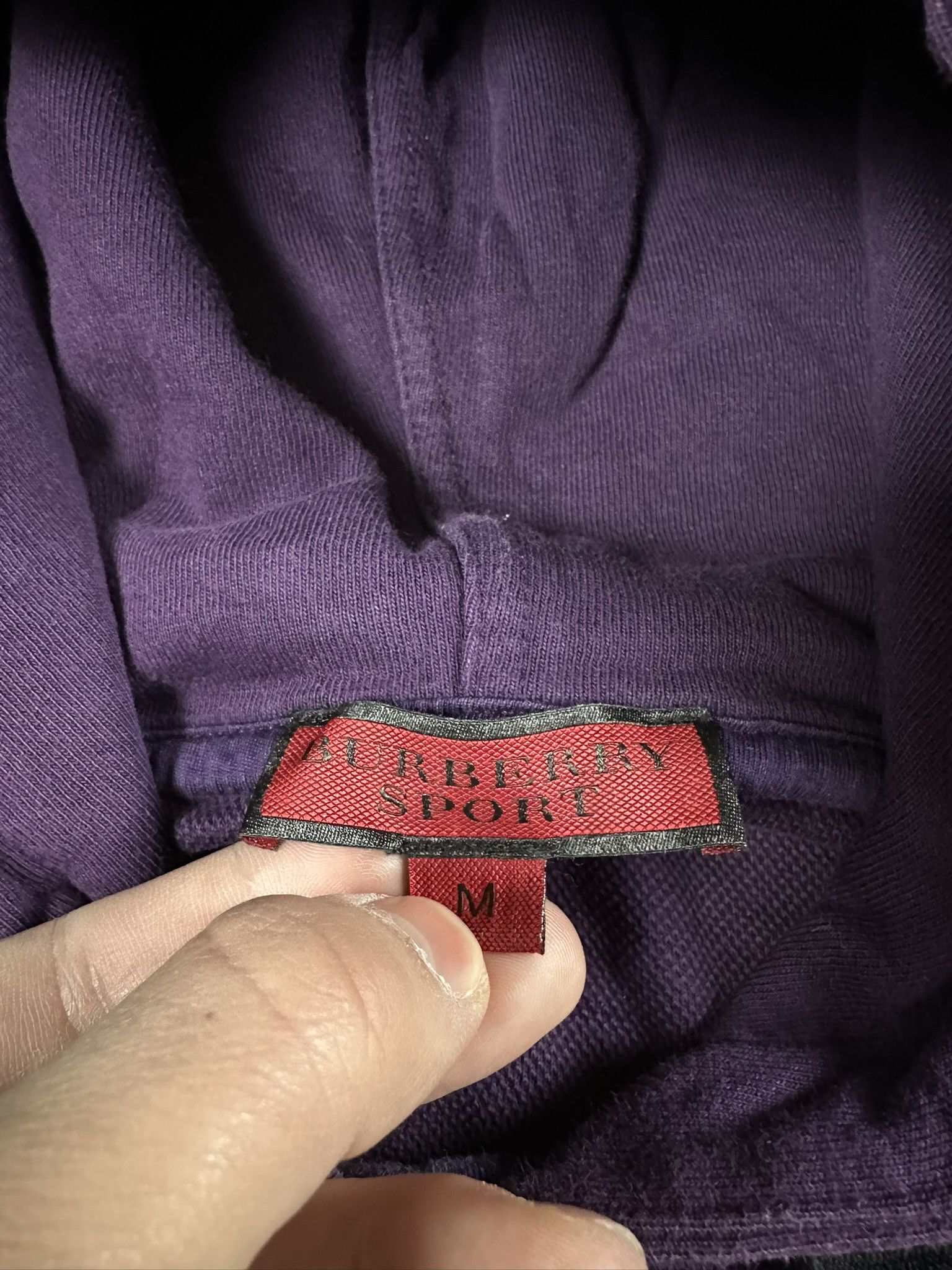 Burberry Vintage Burberry Sport Logo Hoodie Size M / US 6-8 / IT 42-44 - 6 Thumbnail