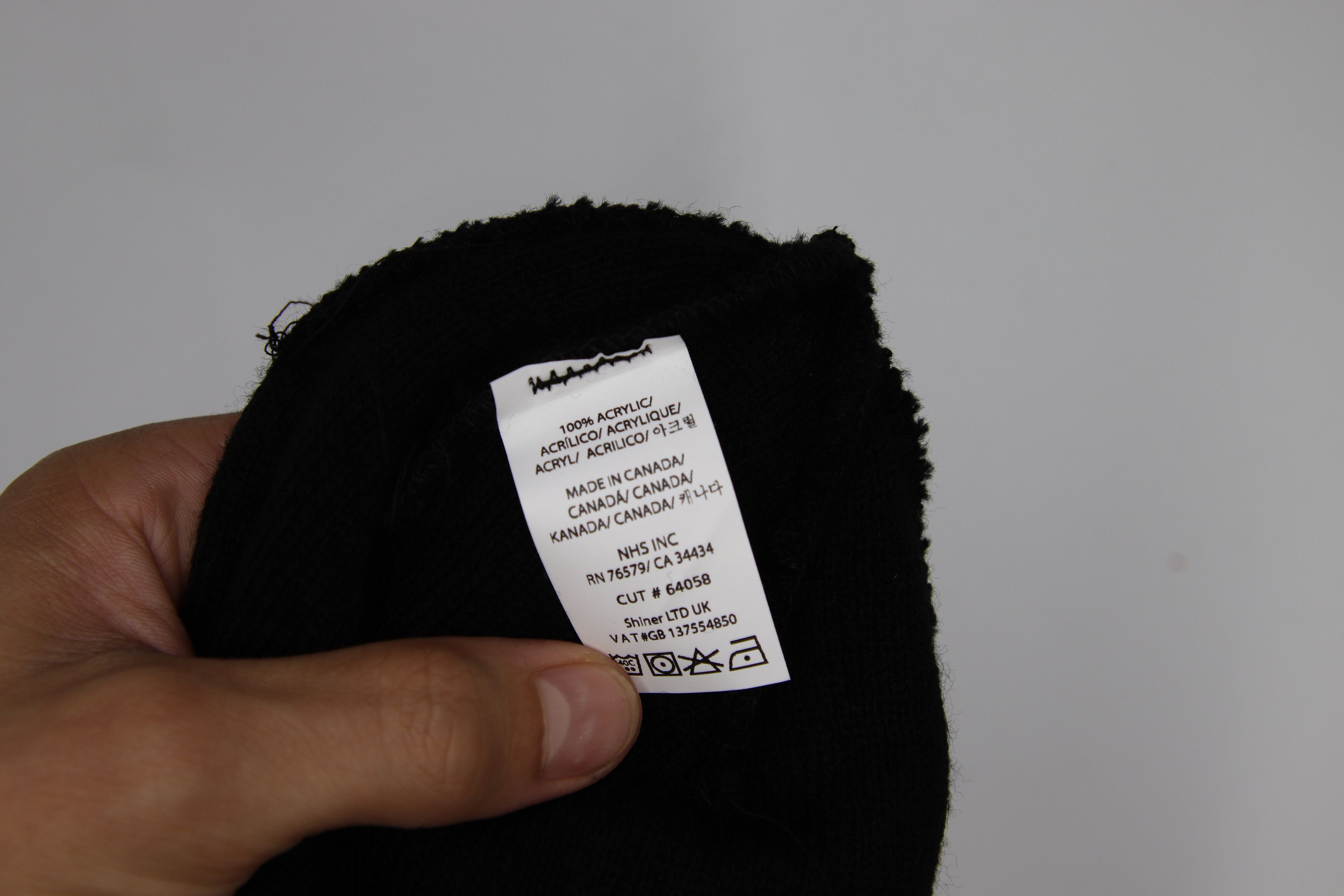 Santa Cruz Skateboards Santa Cruz Screaming Hand Logo Beanie Black Size ONE SIZE - 3 Thumbnail
