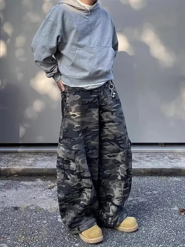 VIBE Baggy Cargo Wide Leg Pants Size US 32 / EU 48 - 1 Thumbnail