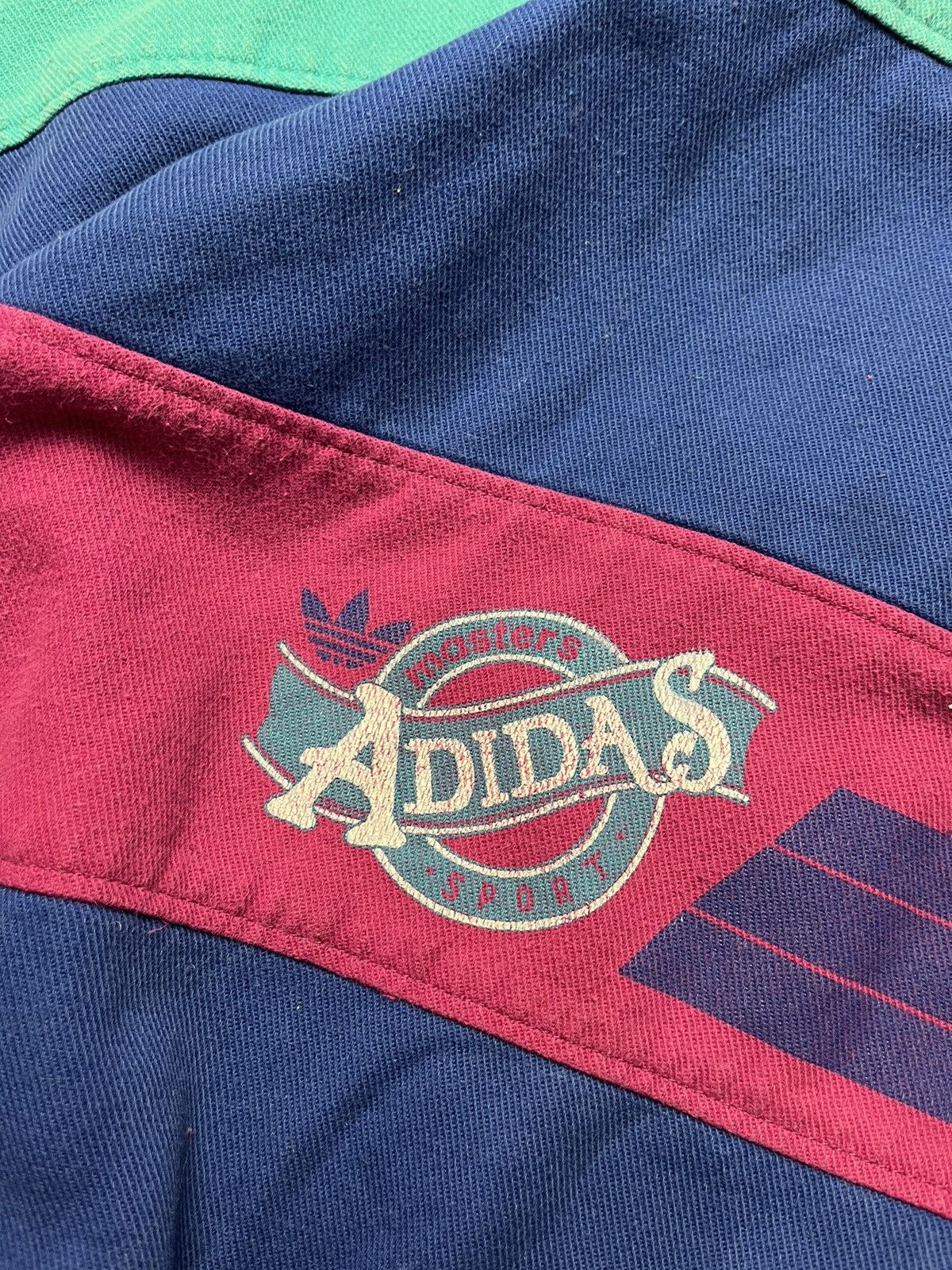 Adidas Vintage Adidas Sports Sweatshirt Half Y2K zip 90s 80s Size US M / EU 48-50 / 2 - 10 Thumbnail