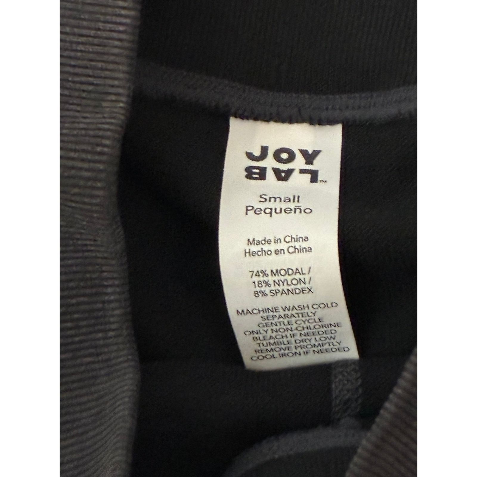 The Unbranded Brand Lab Joy Women’s 7/8 Length High Rise Leggings Sz Small Black Size 28" / US 6 / IT 42 - 6 Thumbnail