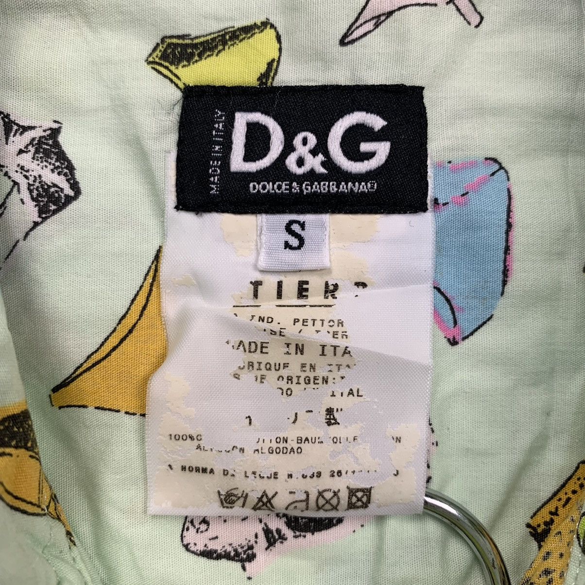 Dolce & Gabbana Vintage dolce gabbana all over print button up shirt Size US S / EU 44-46 / 1 - 7 Thumbnail