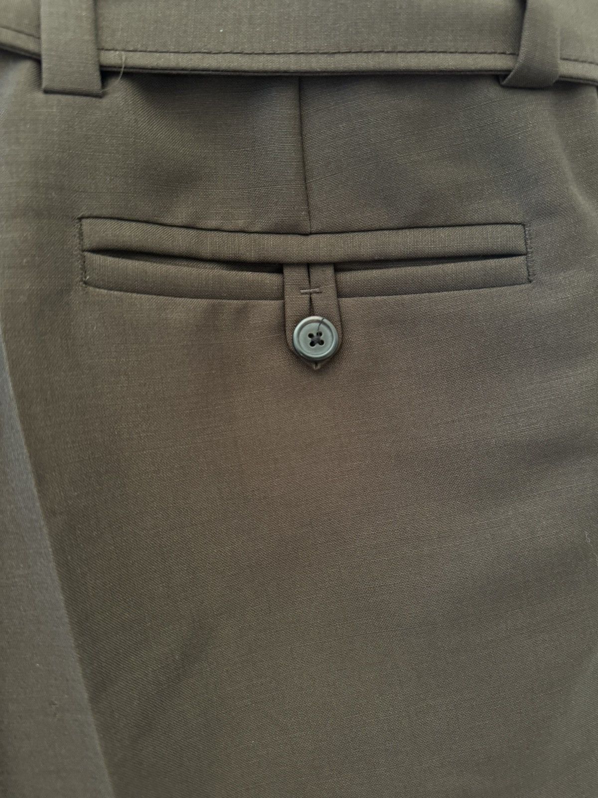 Prada PRADA brown trousers incorporated belt SS19 Size 46S - 4 Thumbnail