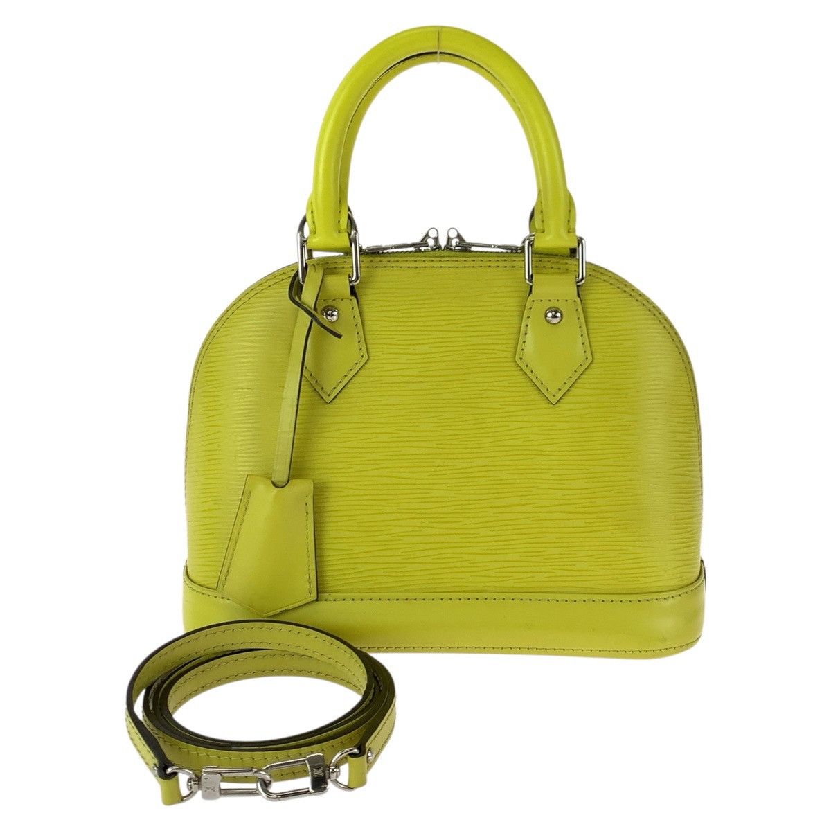 Louis Vuitton Louis Vuitton Louis Vuitton Alma BB Epi handbag Leather Handbag M57446 DUTY FREE for USA Size ONE SIZE - 1 Thumbnail