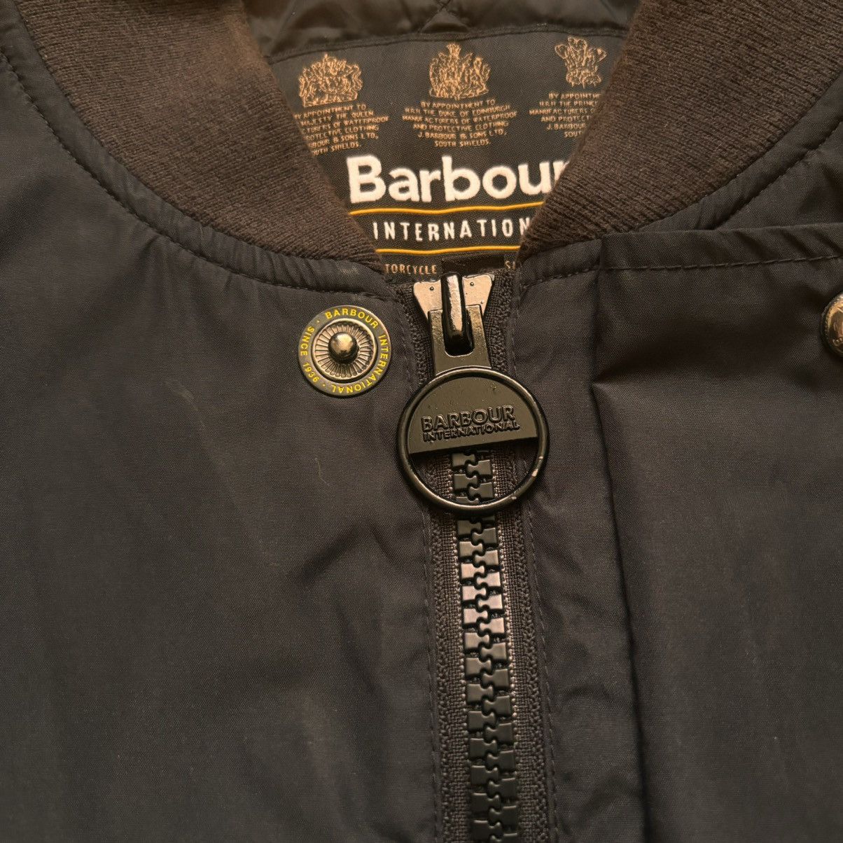 Barbour × Hysteric Glamour Vintage Barbour International Waterproof Bomber Jacket Size US M / EU 48-50 / 2 - 4 Thumbnail