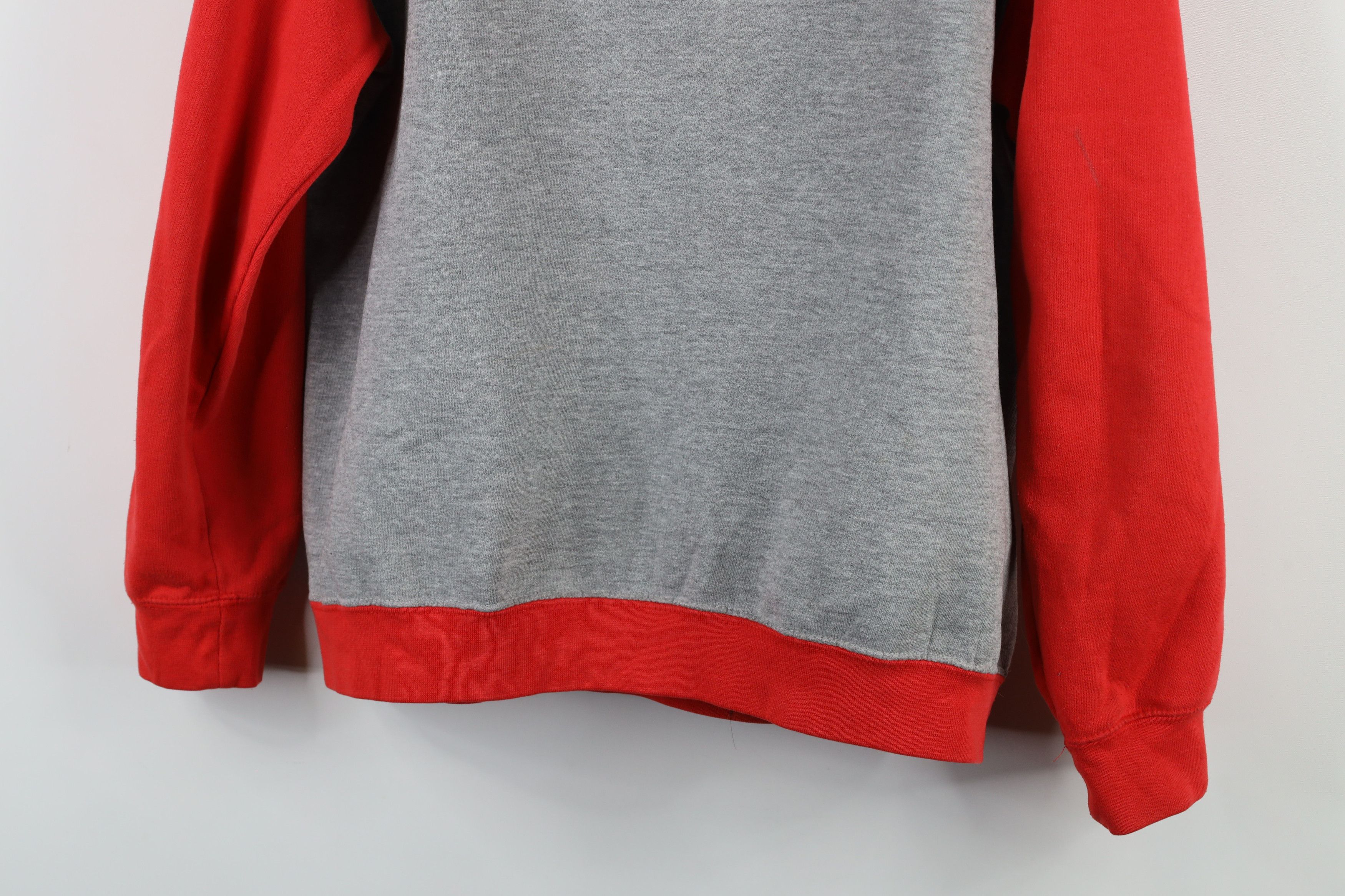 Majestic × Vintage Vintage Majestic Detroit Red Wings Hockey Hoodie Sweatshirt Size M / US 6-8 / IT 42-44 - 14 Thumbnail