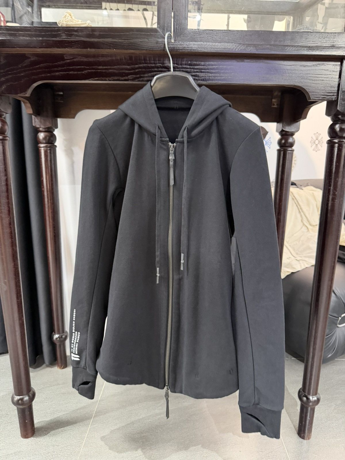 11 By Boris Bidjan Saberi 11 By Boris Bidjan Saberi Logo Print Hoodie Size US S / EU 44-46 / 1 - 2 Thumbnail