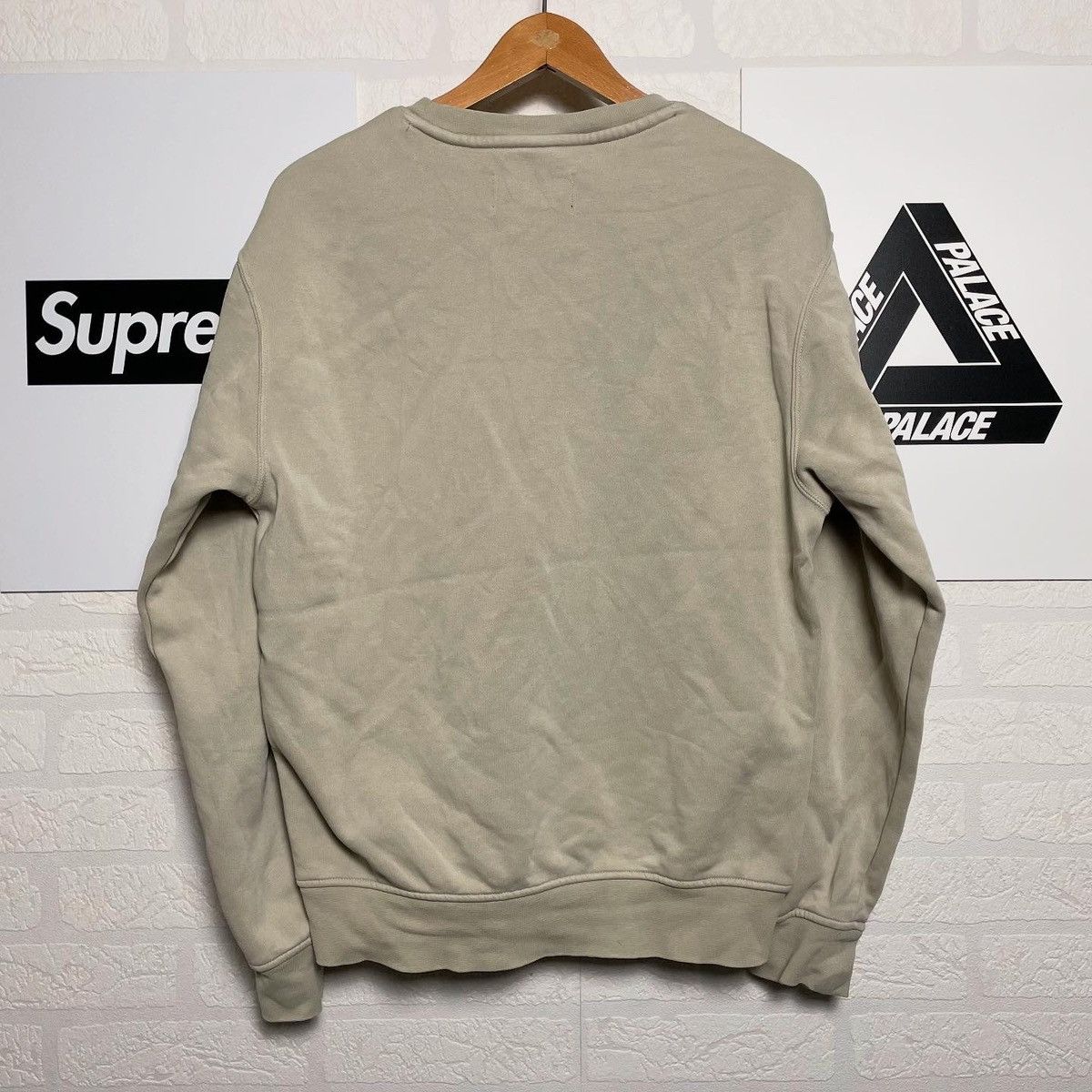 Jordan Brand Nike Air Jordan Spell Out Color Beige Jumpman Sweatshirt Size US XS / EU 42 / 0 - 2 Thumbnail