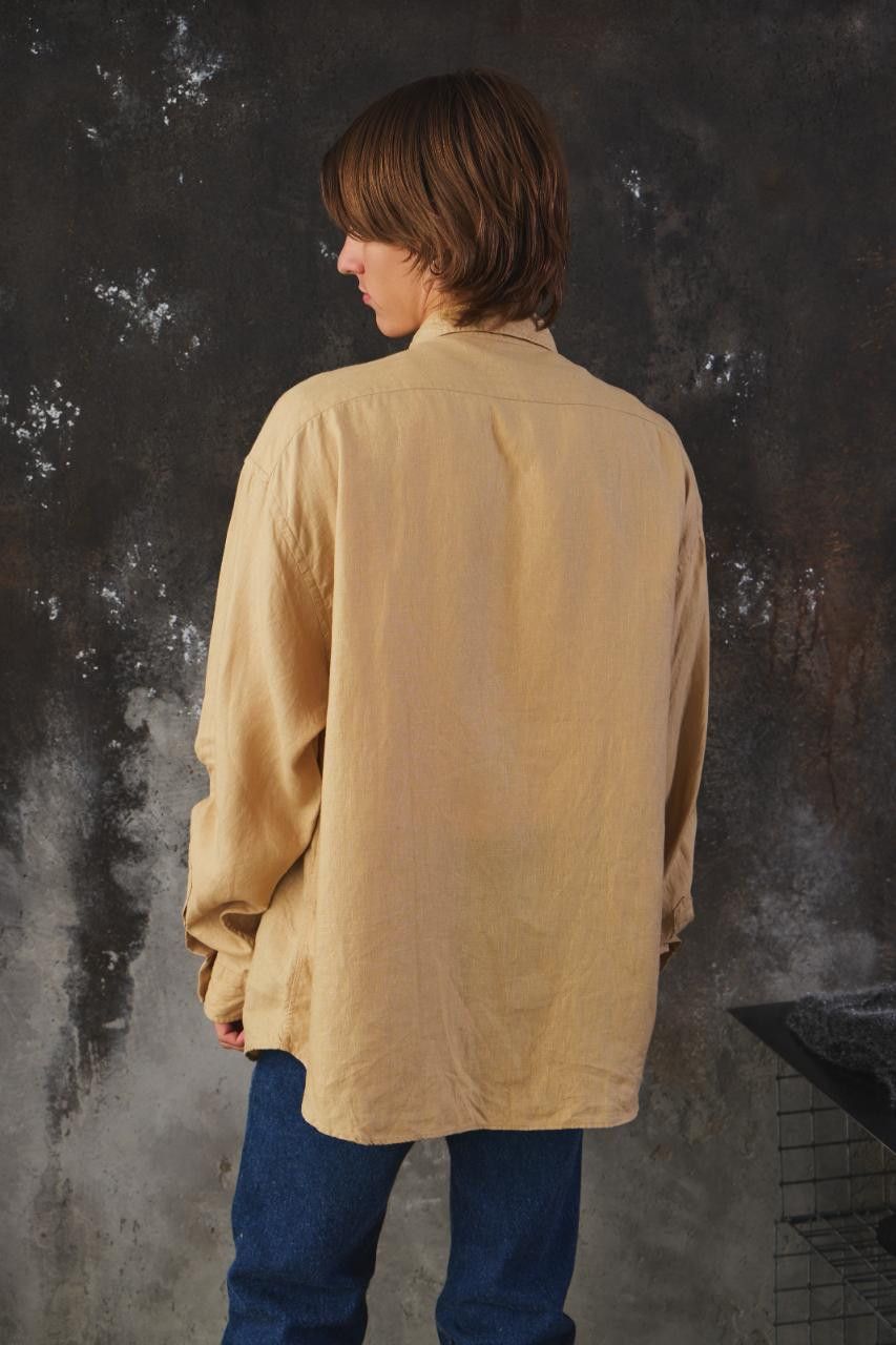 Porter Classic Porter Classic Roll Up Linen Shirt Size US L / EU 52-54 / 3 - 4 Thumbnail