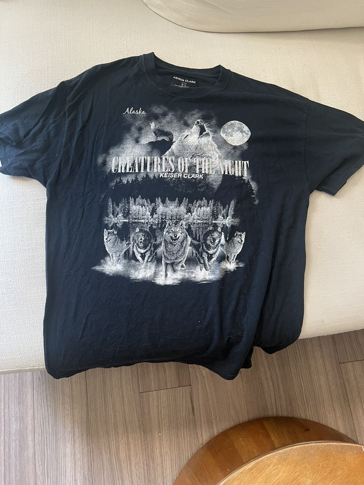 image of Keiser Clark Creatures Of The Night in Black, Men's (Size Large)