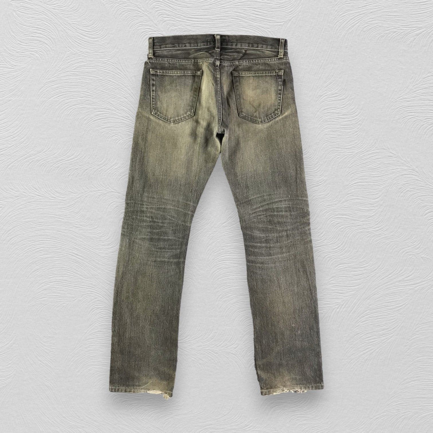 Japanese Brand Spellbound Jeans Rusty Black Denim KJ2493 Size US 30 / EU 46 - 2 Thumbnail