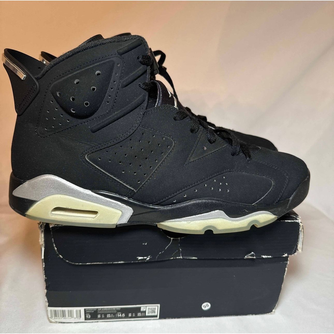 Jordan Brand × Nike Size 13 - Nike Air Jordan 6 Retro Chrome Men's Shoes Size US 13 / EU 46 - 1 Thumbnail
