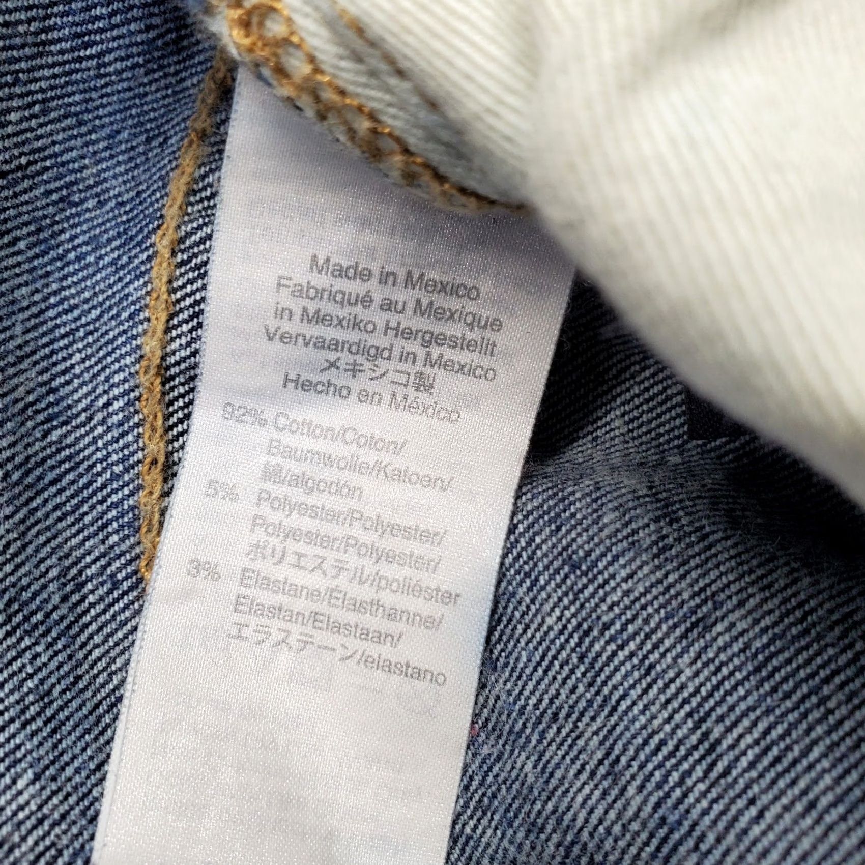 Madewell Madewell Mens Navy Denim Skinny Jeans 36x32 Slim Fit Mid Rise Stretch Size US 36 / EU 52 - 7 Thumbnail