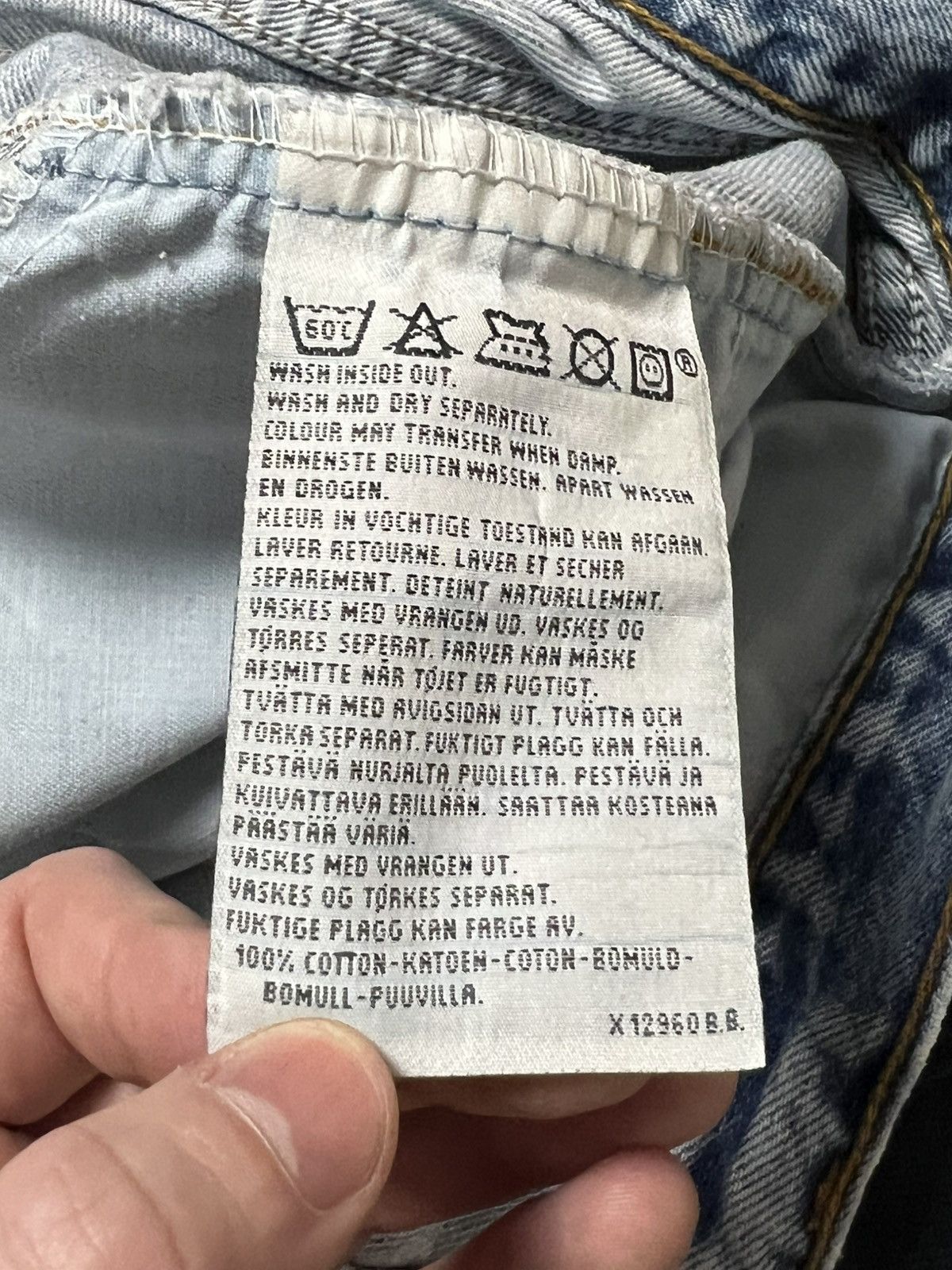 Levi's Vintage Levi’s 618 LVC men’s jeans made in UK Size US 32 / EU 48 - 9 Thumbnail