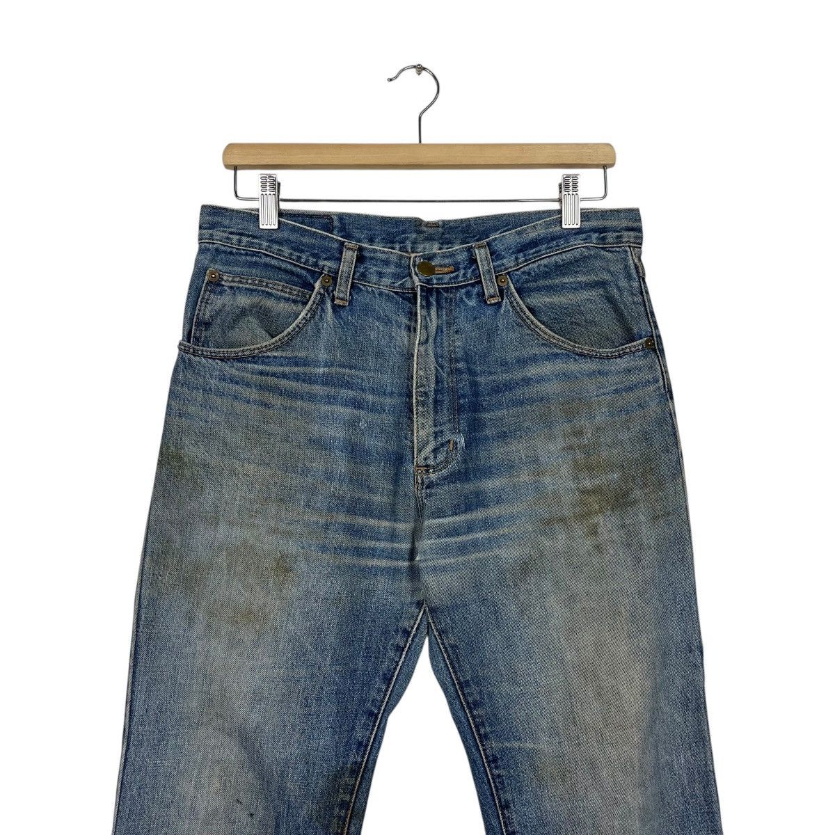 Wrangler Vintage Wrangler Distressed Flare Denim Jeans Size US 32 / EU 48 - 3 Thumbnail