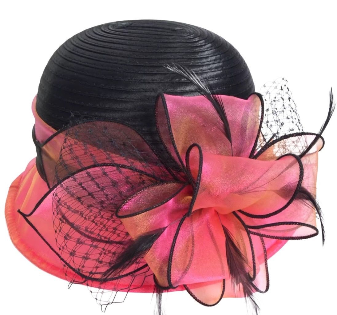 Vintage Kentucky Derby Cloche Hat! NEW Size ONE SIZE - 2 Thumbnail