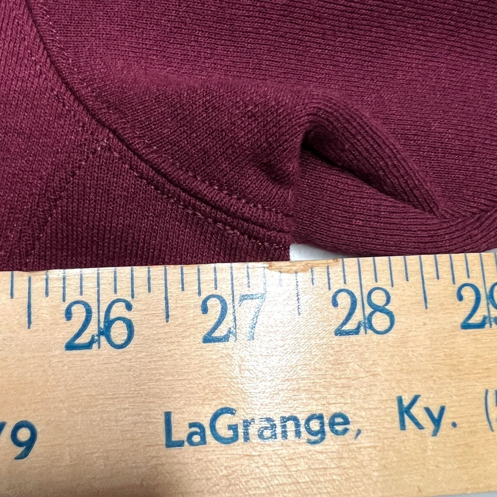 Russell Athletic VINTAGE Russell Athletic Sweatshirt Pullover Crewneck 2XL Red Wine 90s Mens Regular Cotton Fleece Maroon Size US XXL / EU 58 / 5 - 7 Thumbnail
