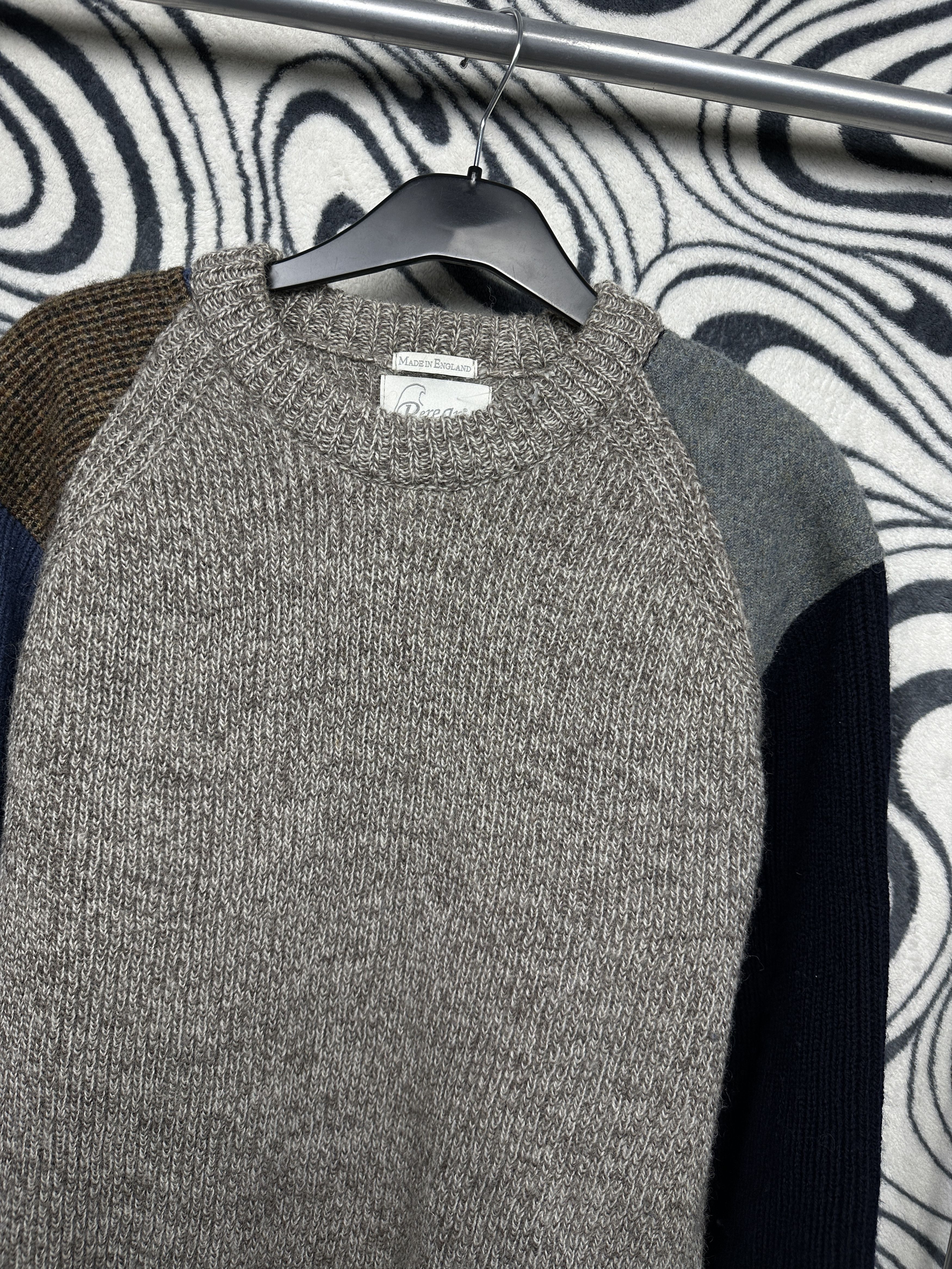 Harris Tweed Peregrine Harris Tweed Wool Knit Sweater Made In England Size S / US 4 / IT 40 - 2 Thumbnail